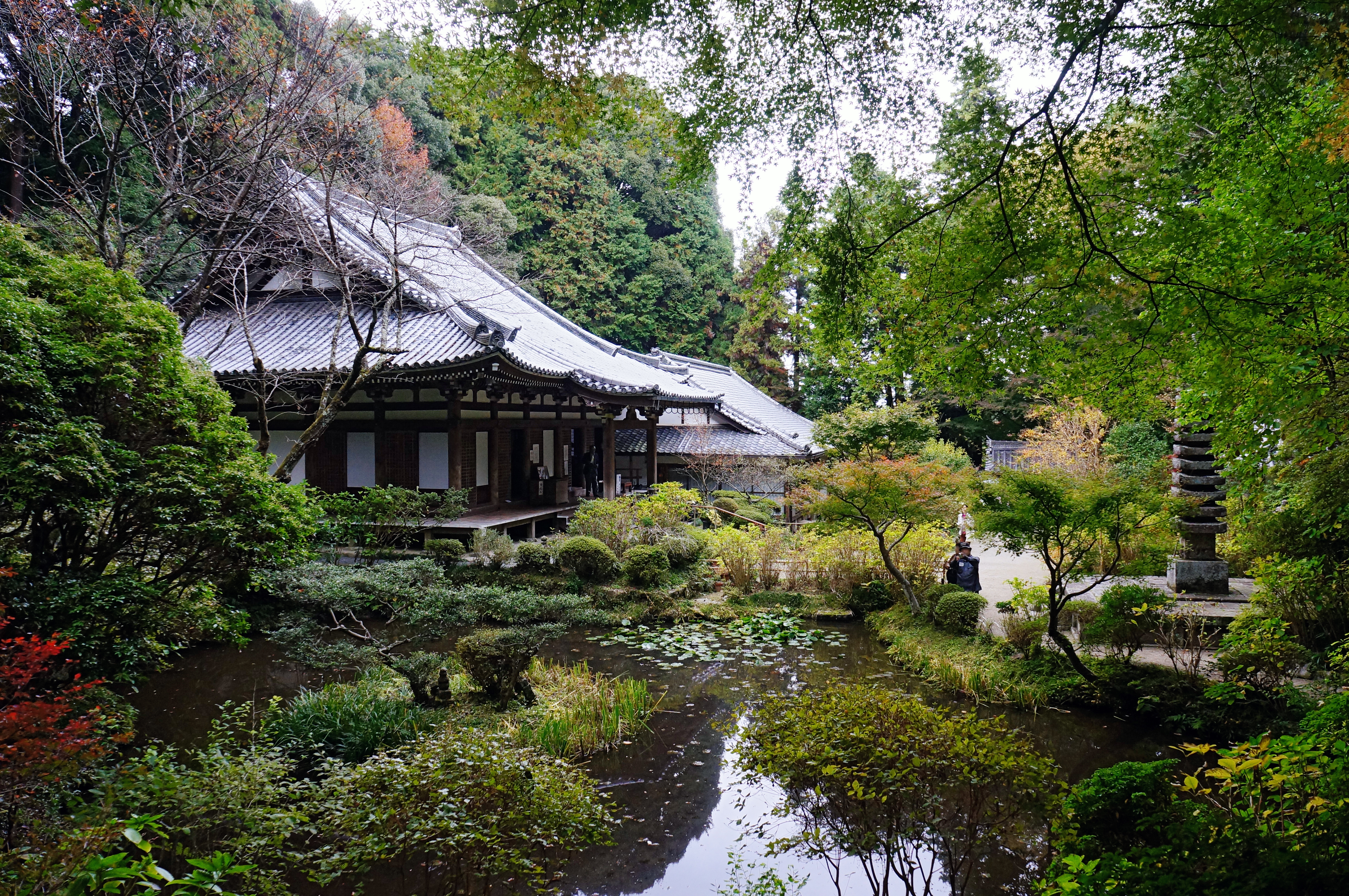 Gansen-ji in Kizugawa, Kyoto prefecture, Japan