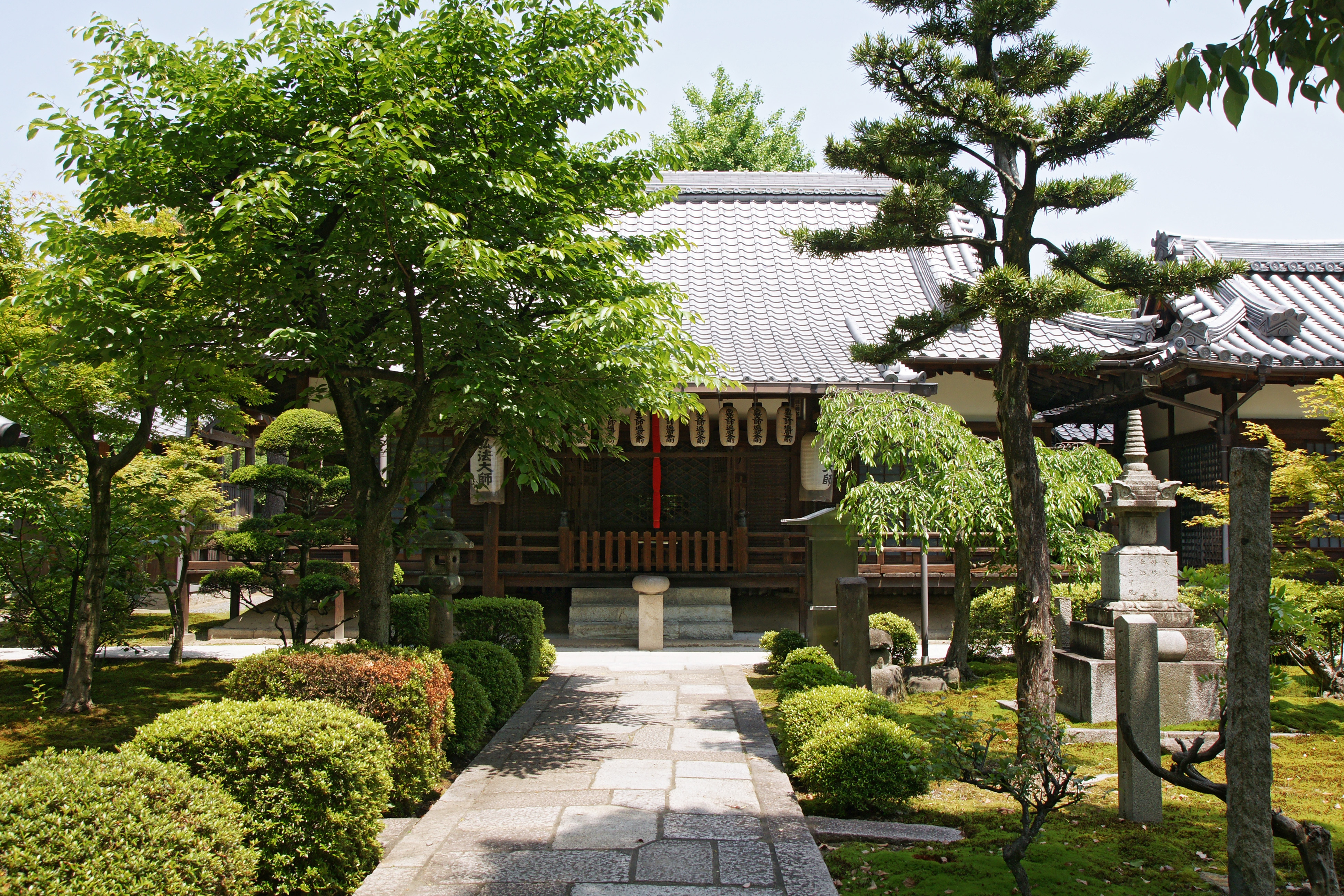 Anrakujuin in Kyoto, Kyoto prefecture, Japan.