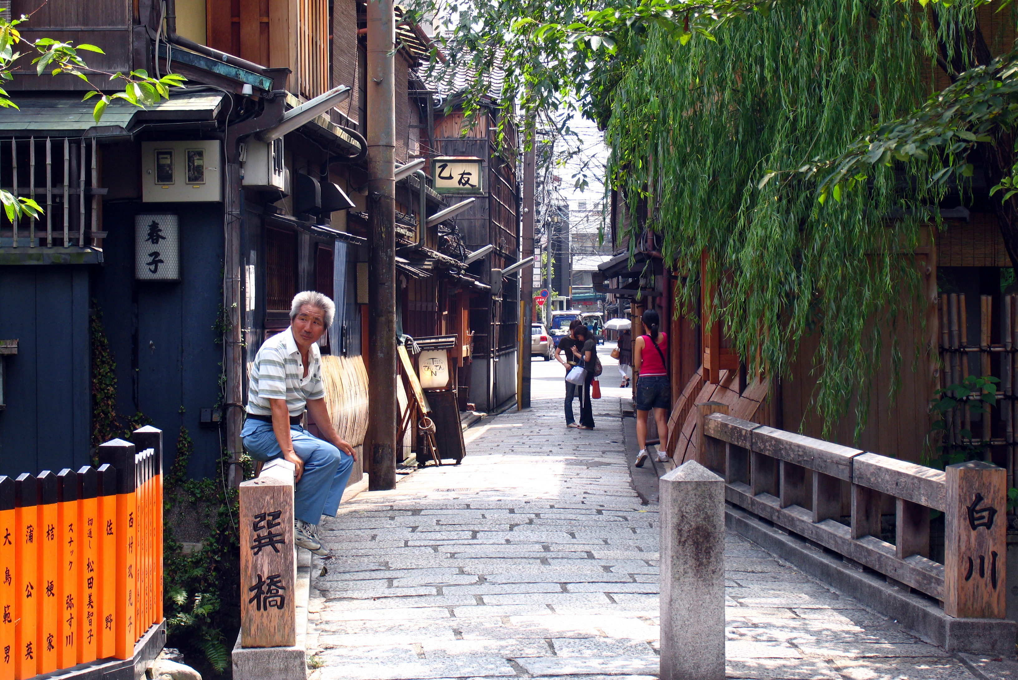 Little street in Gion