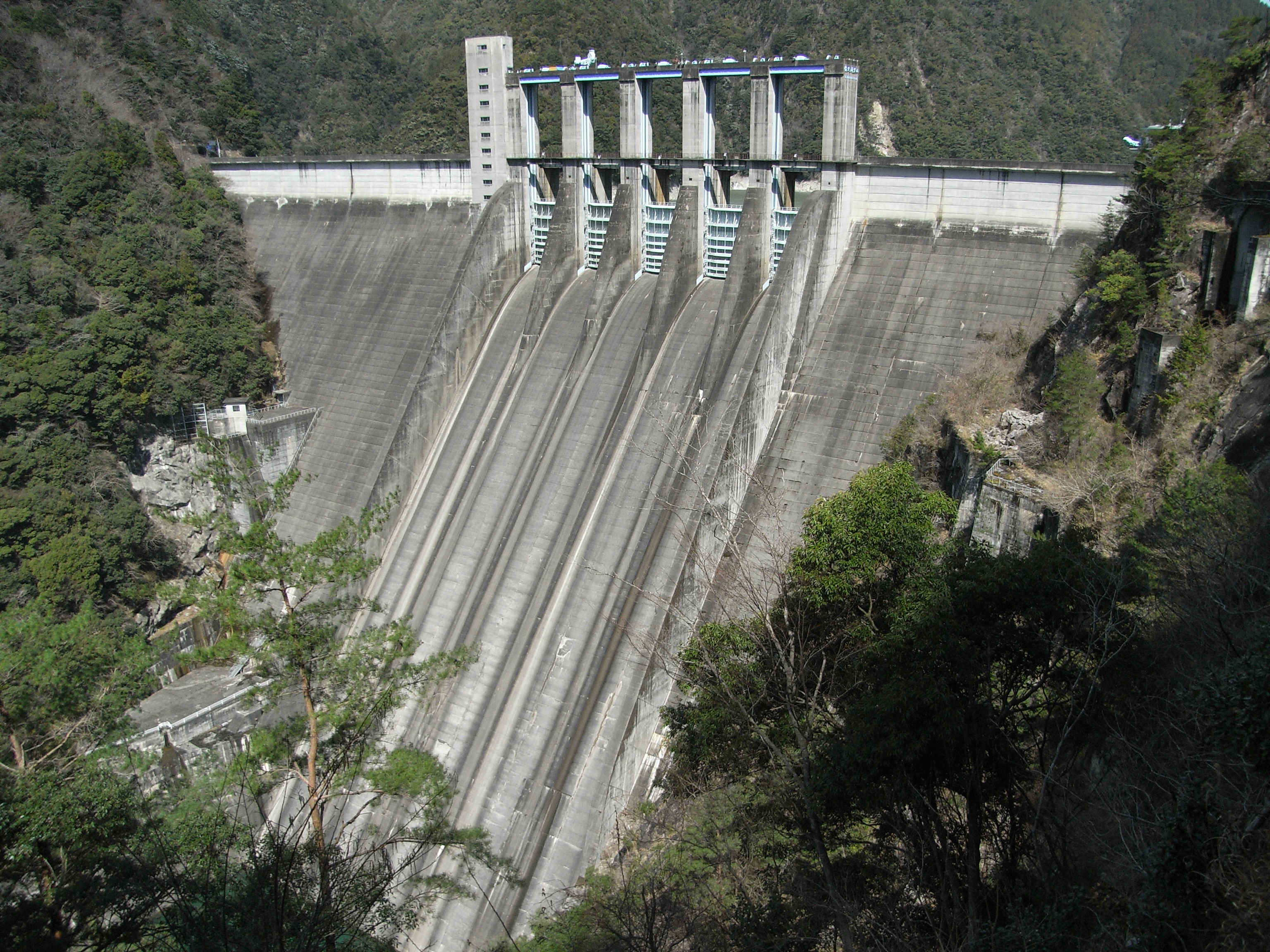 Sakuma dam (Tenryugawa river, Shizuoka Pref.&amp;Aichi Pref., Japan)