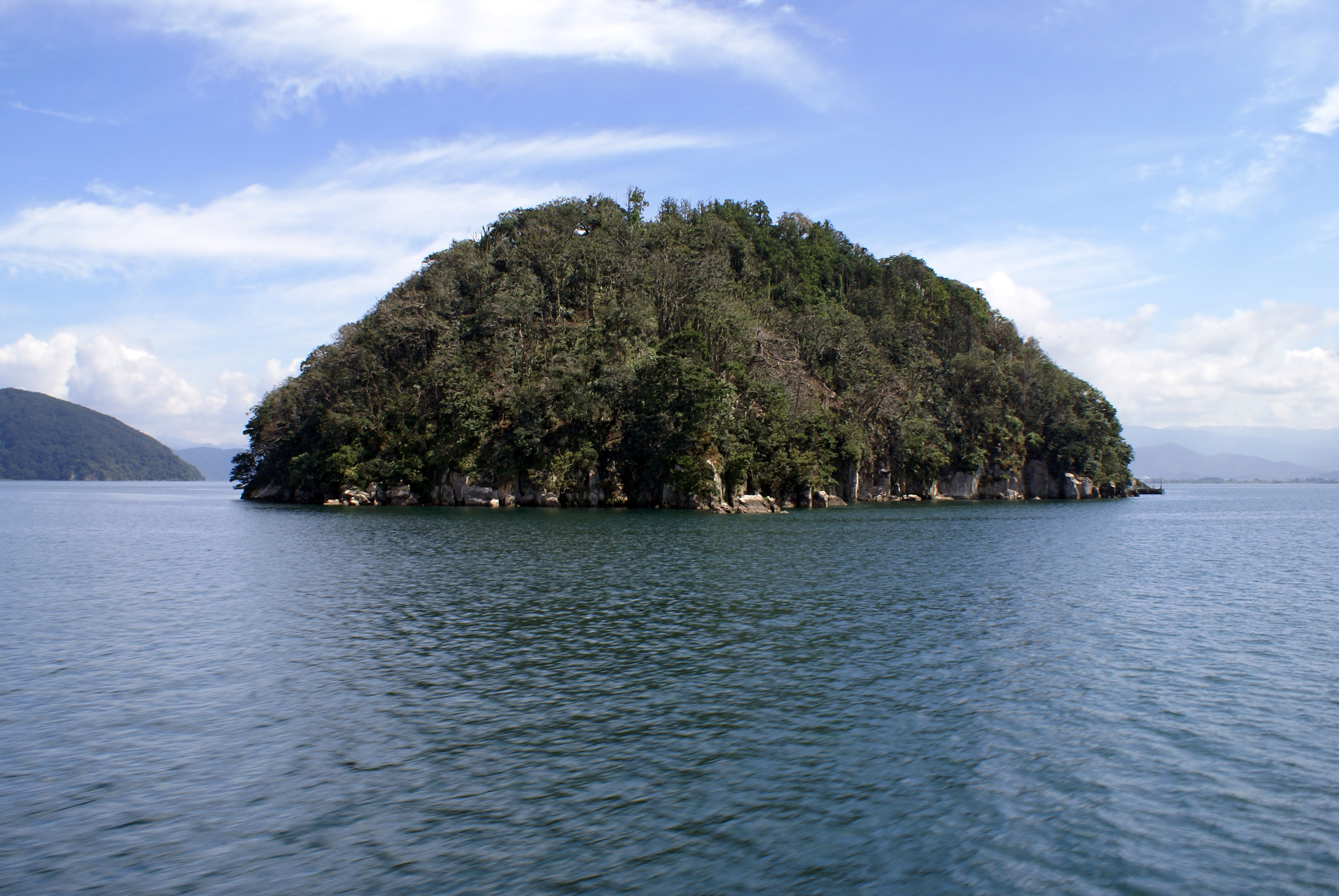 Chikubu Island (Chikubu-jima)  in Nagahama, Shiga, Japan