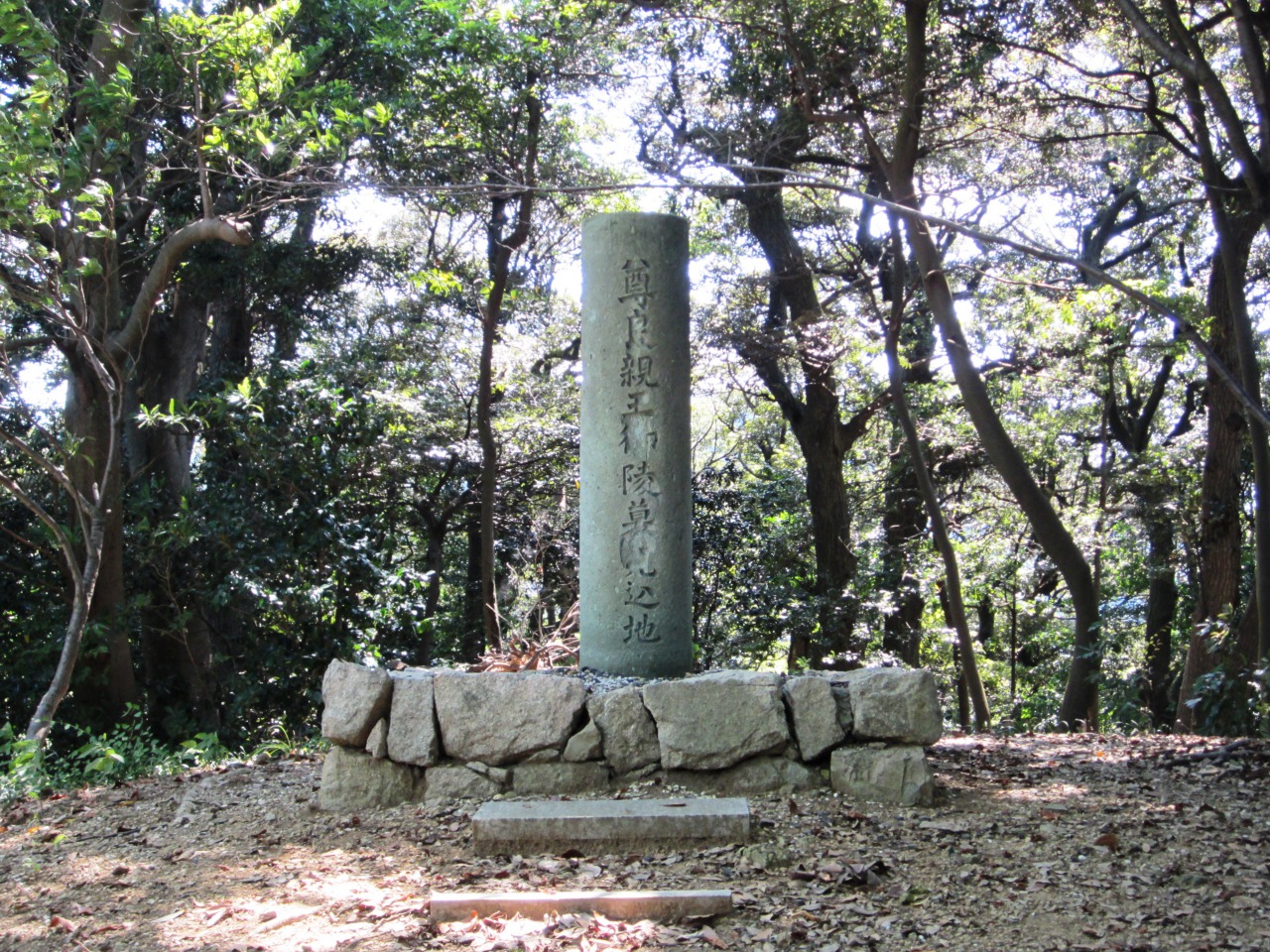 Deathplace of Prince Takayoshi at the Site of Kanegasaki Castle in Tsuruga, Fukui.