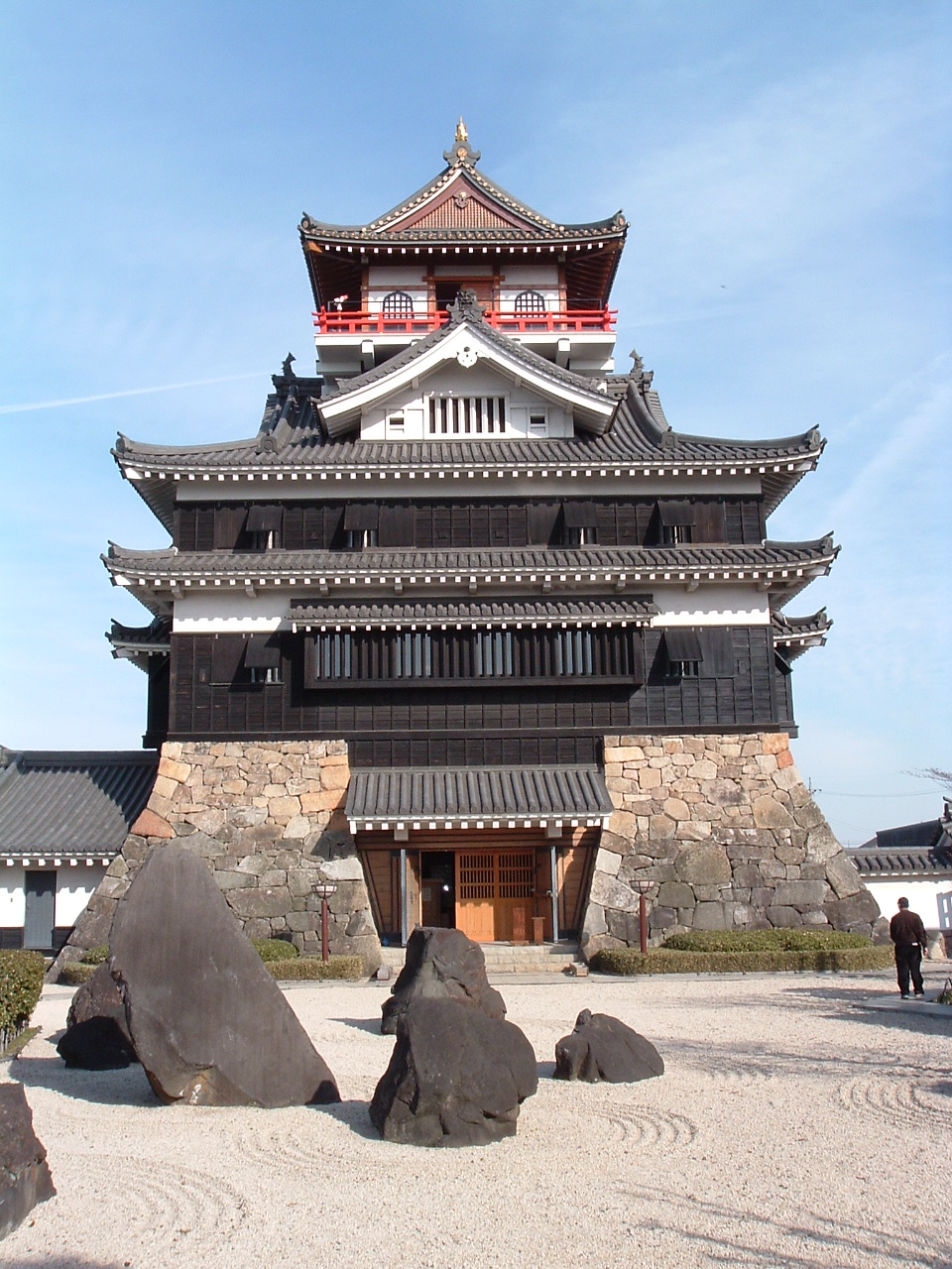 The castle of Kiyosu in Kiyosu, Aichi, Japan