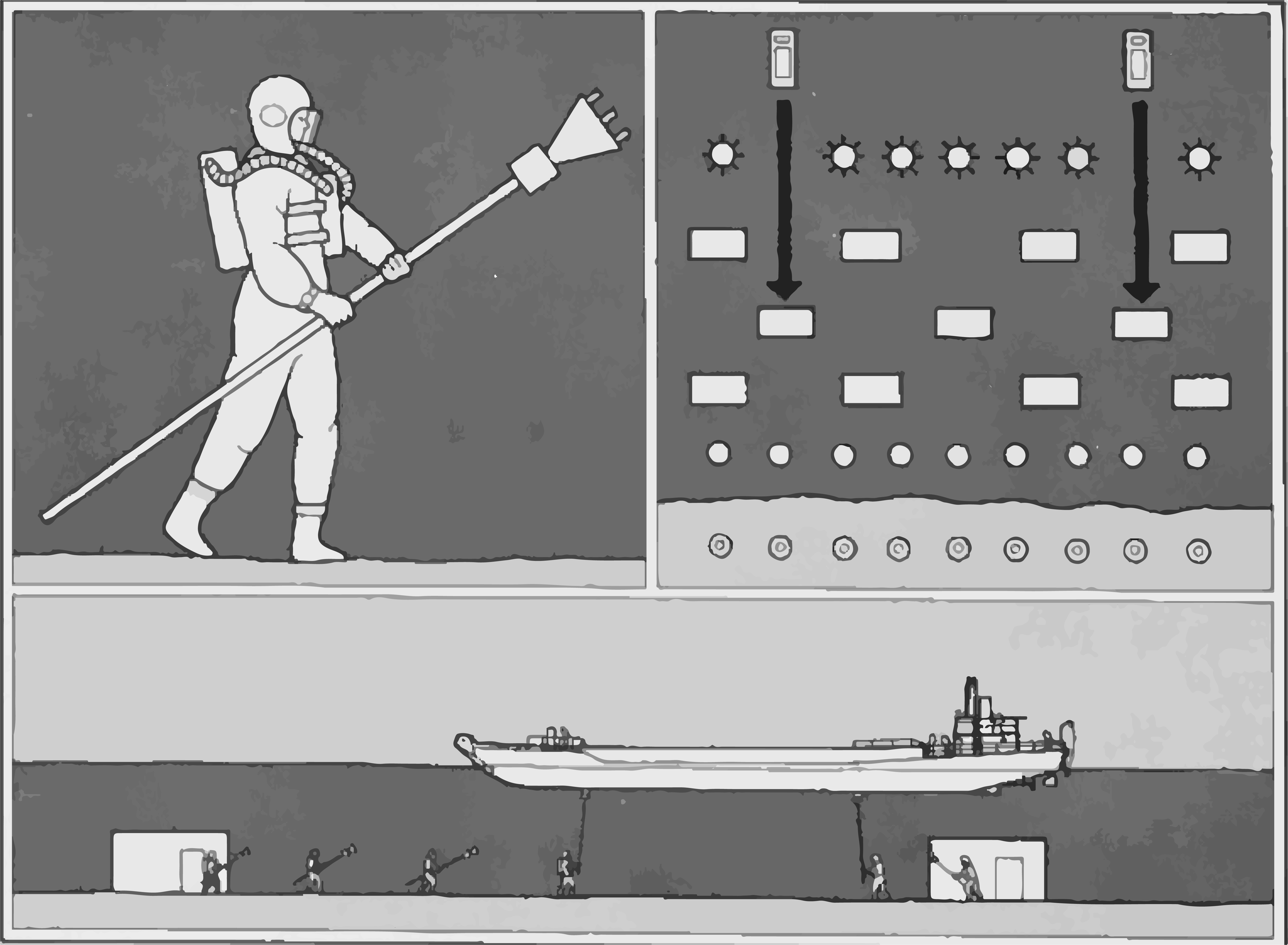 Fukuryu attack a ship