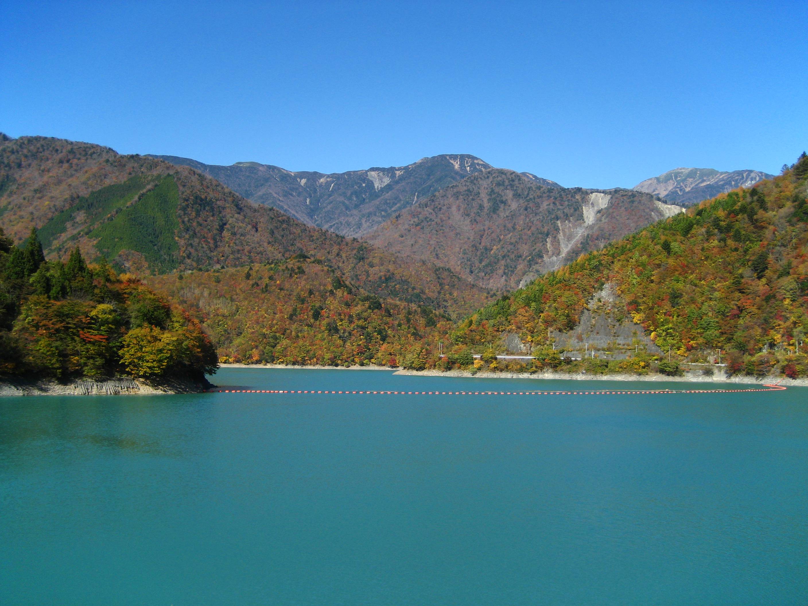 Hatanagi I Dam lake.
