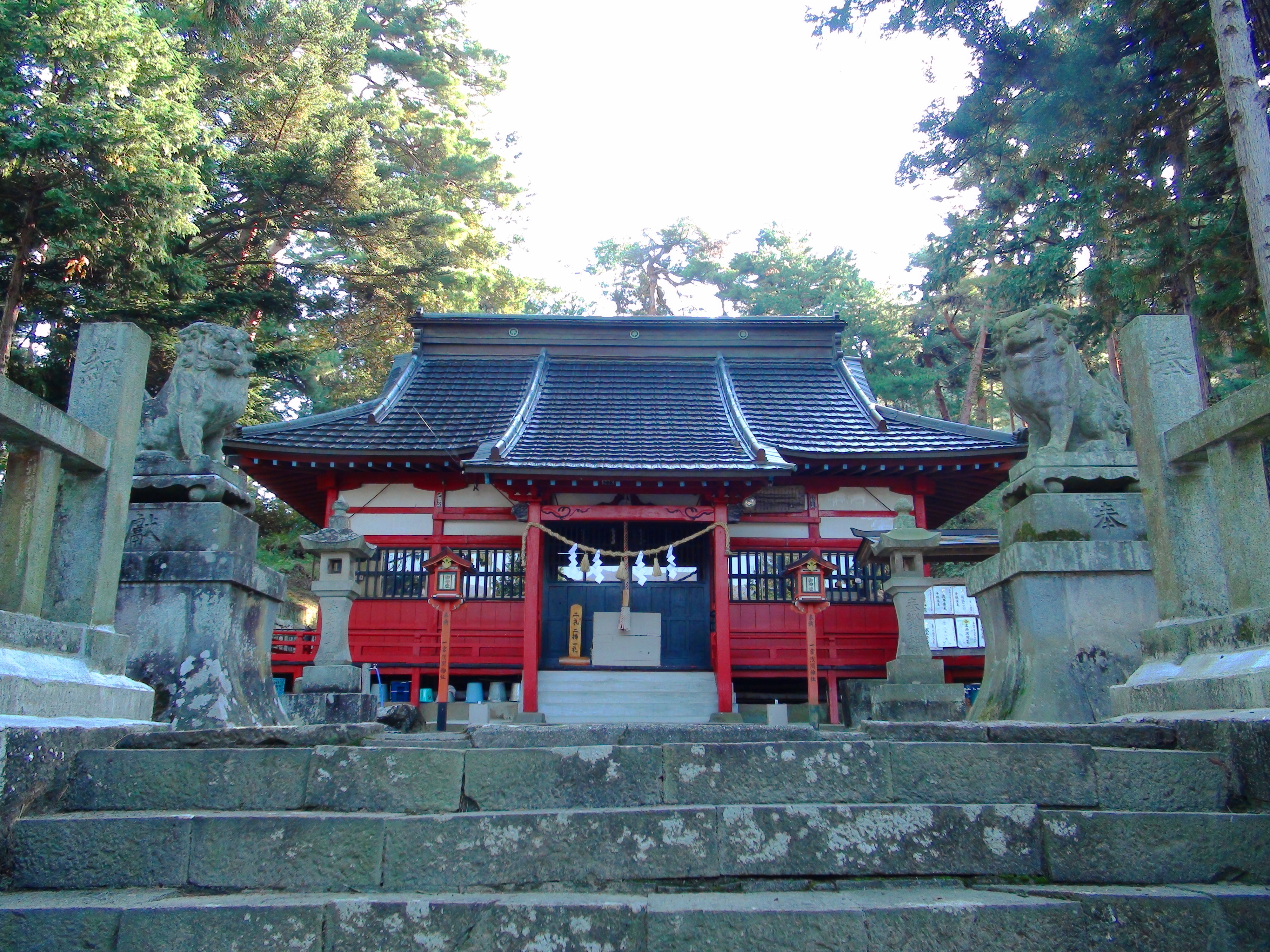 Ichinomiya-sengen Shrine in Ichikawamisato, Yamanashi, Japan