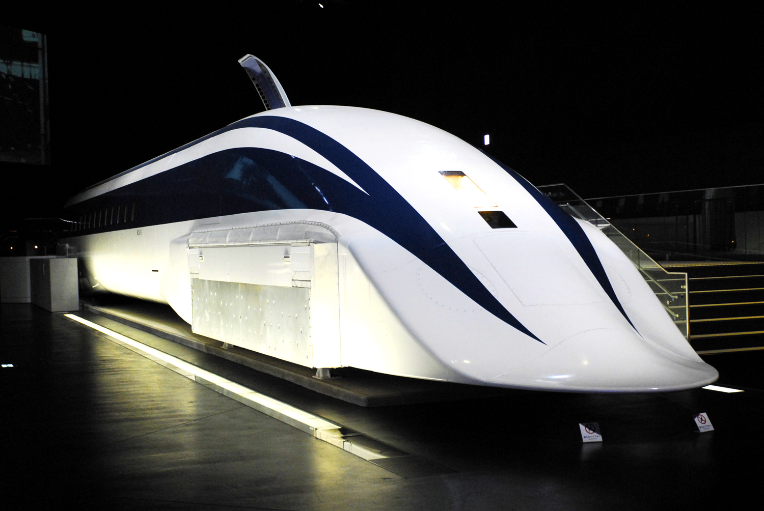 JR–Maglev MLX01-1 at SCMaglev and Railway Park in Nagoya, Japan, April 2013
