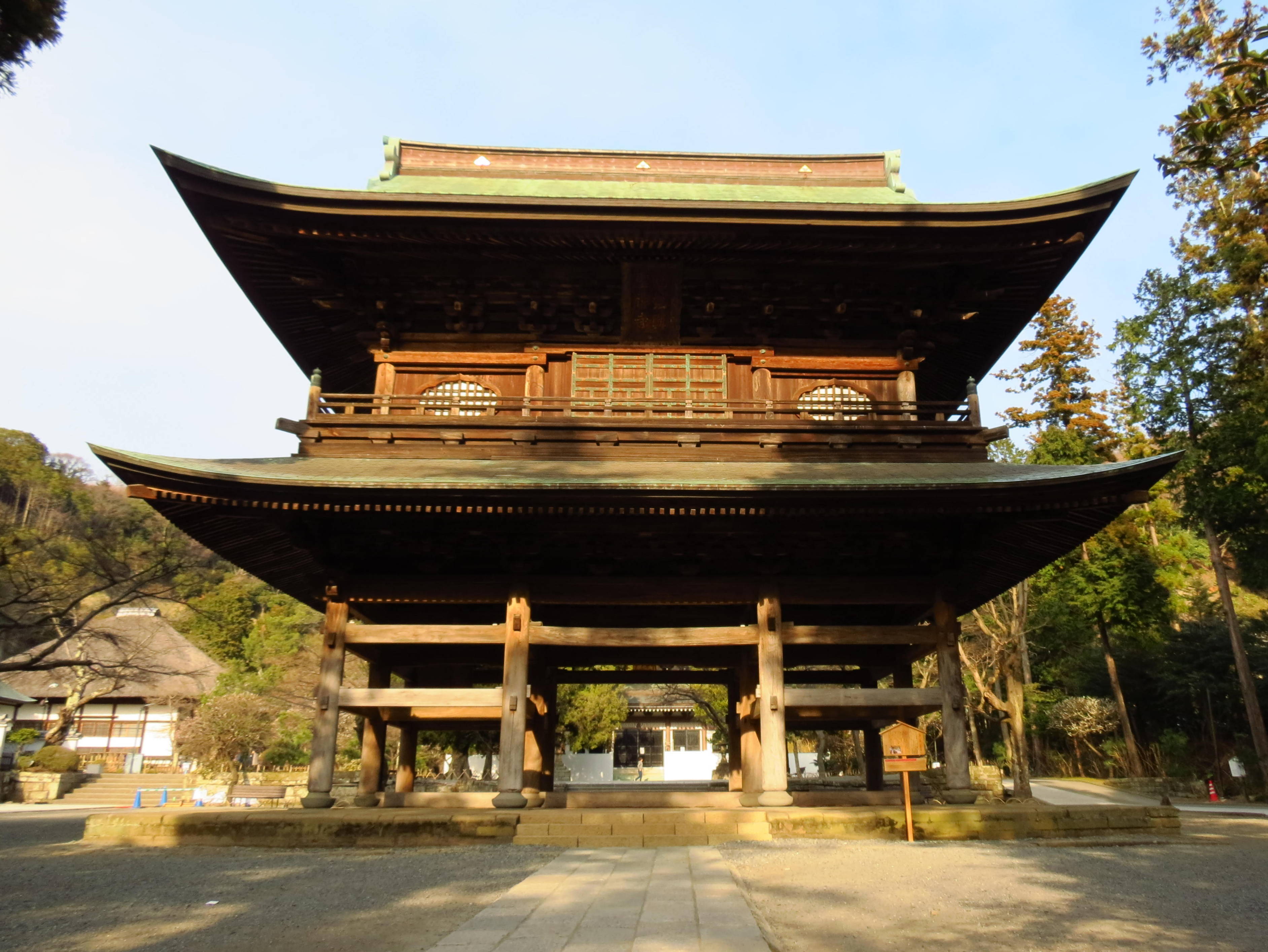 Sanmon of Engaku-ji in Kamakura