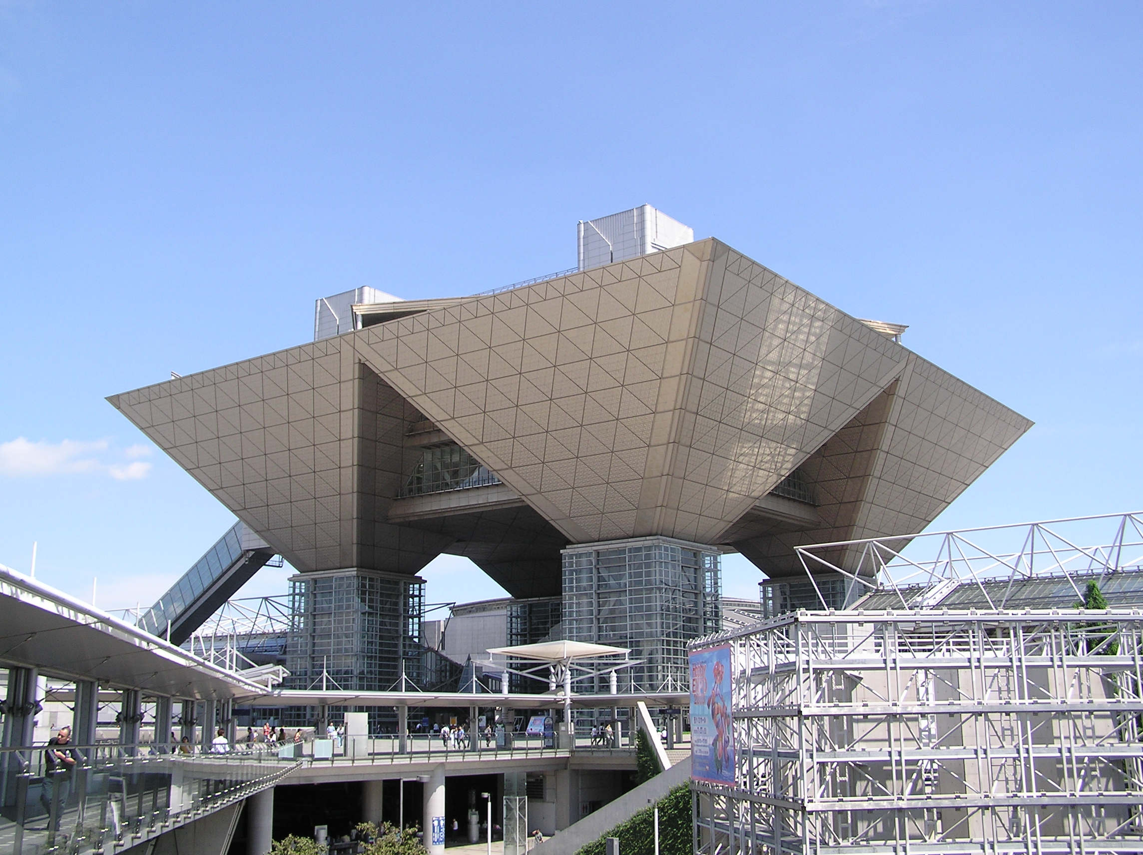 Tokyo Big Sight, Tokyo International Exhibition Center, Koto, Tokyo,  Japan