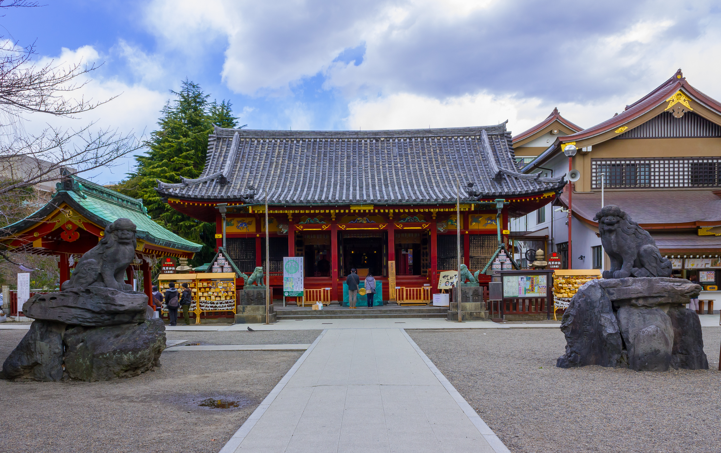 Asakusa Shrine in Taitō-ku, Tokyo.