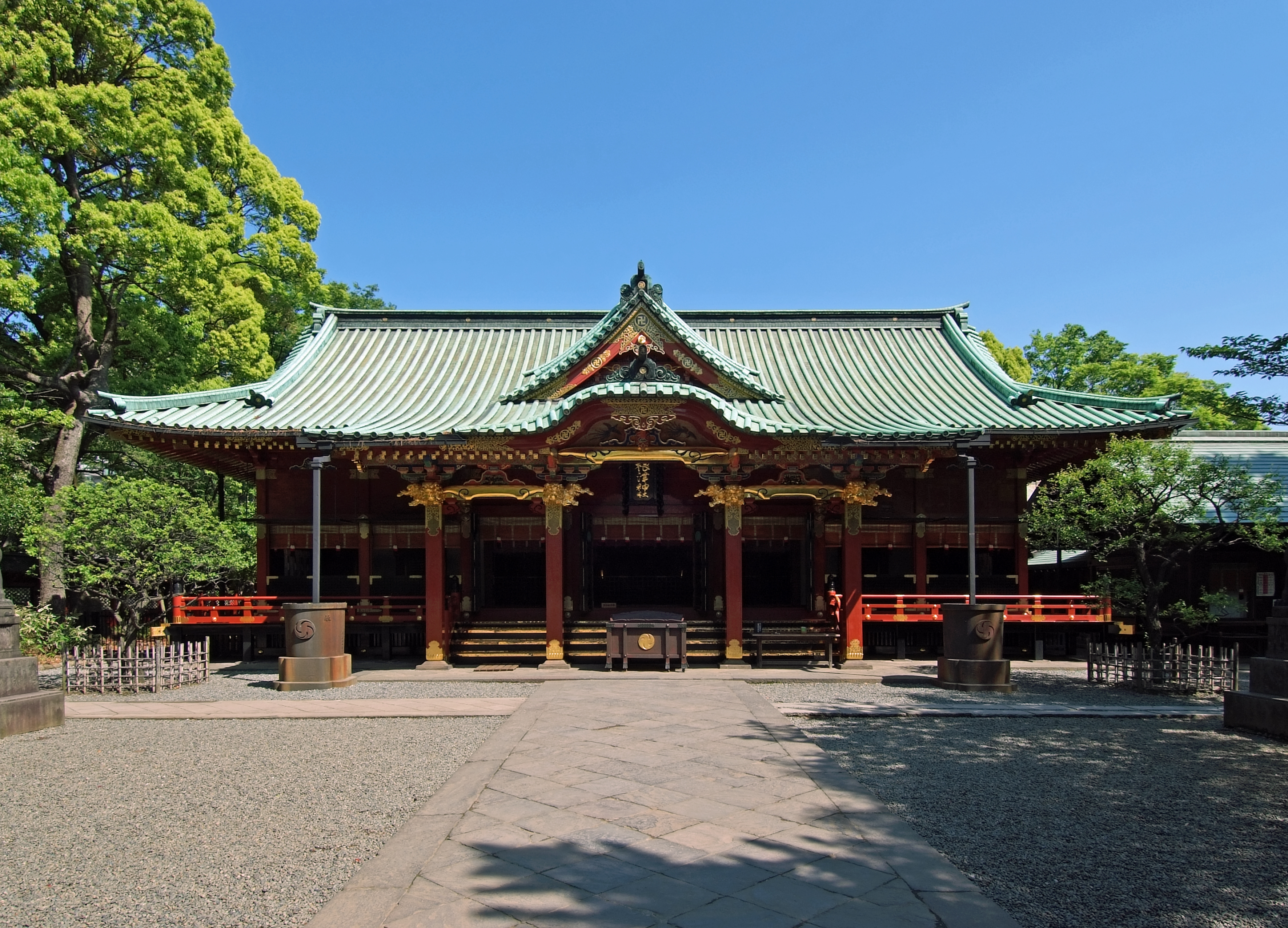 Nezu Shrine, Bunkyo-ku Tokyo Japan, 1706.