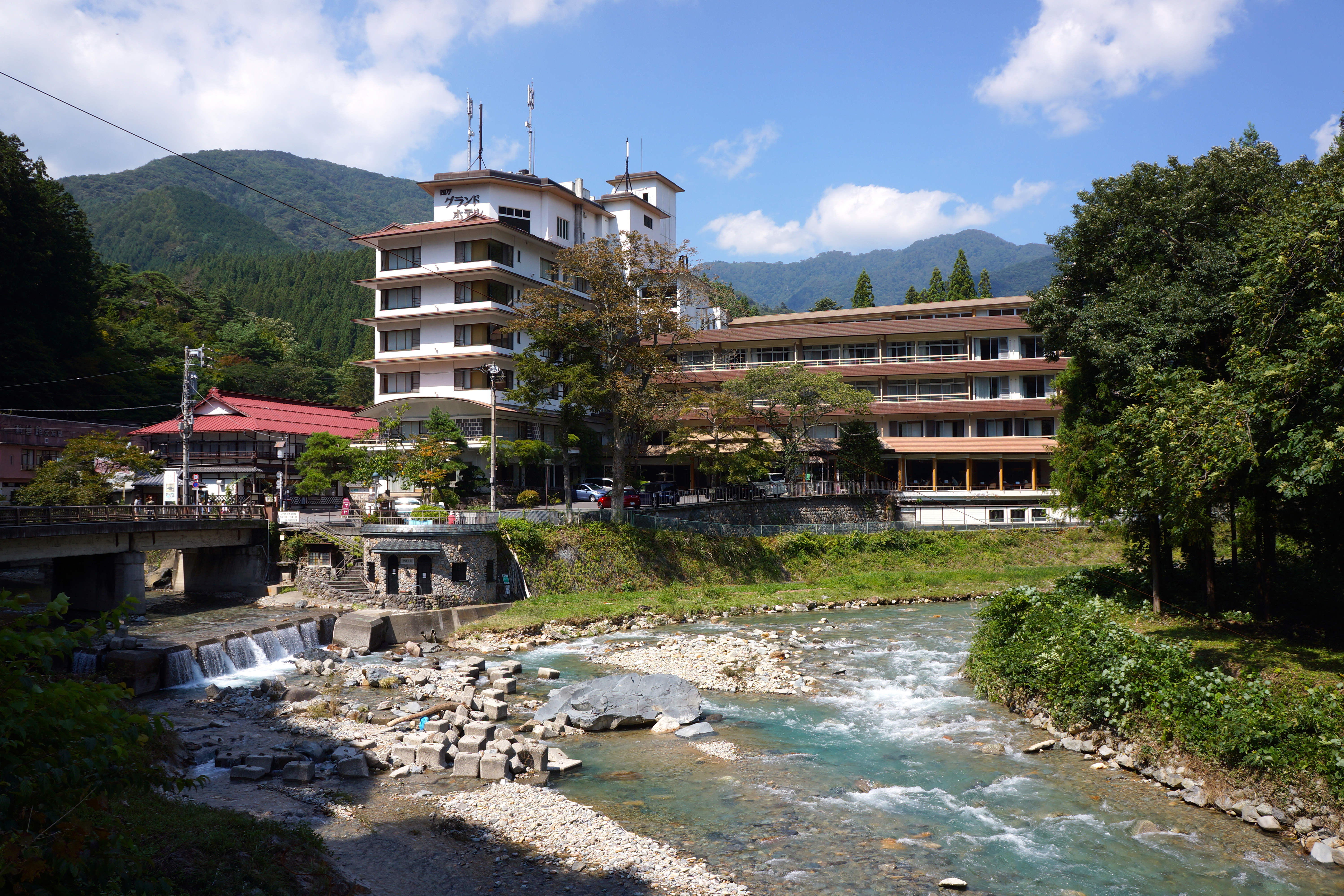 Japan : Shima onsen, Nakanojō (Gunma prefecture).