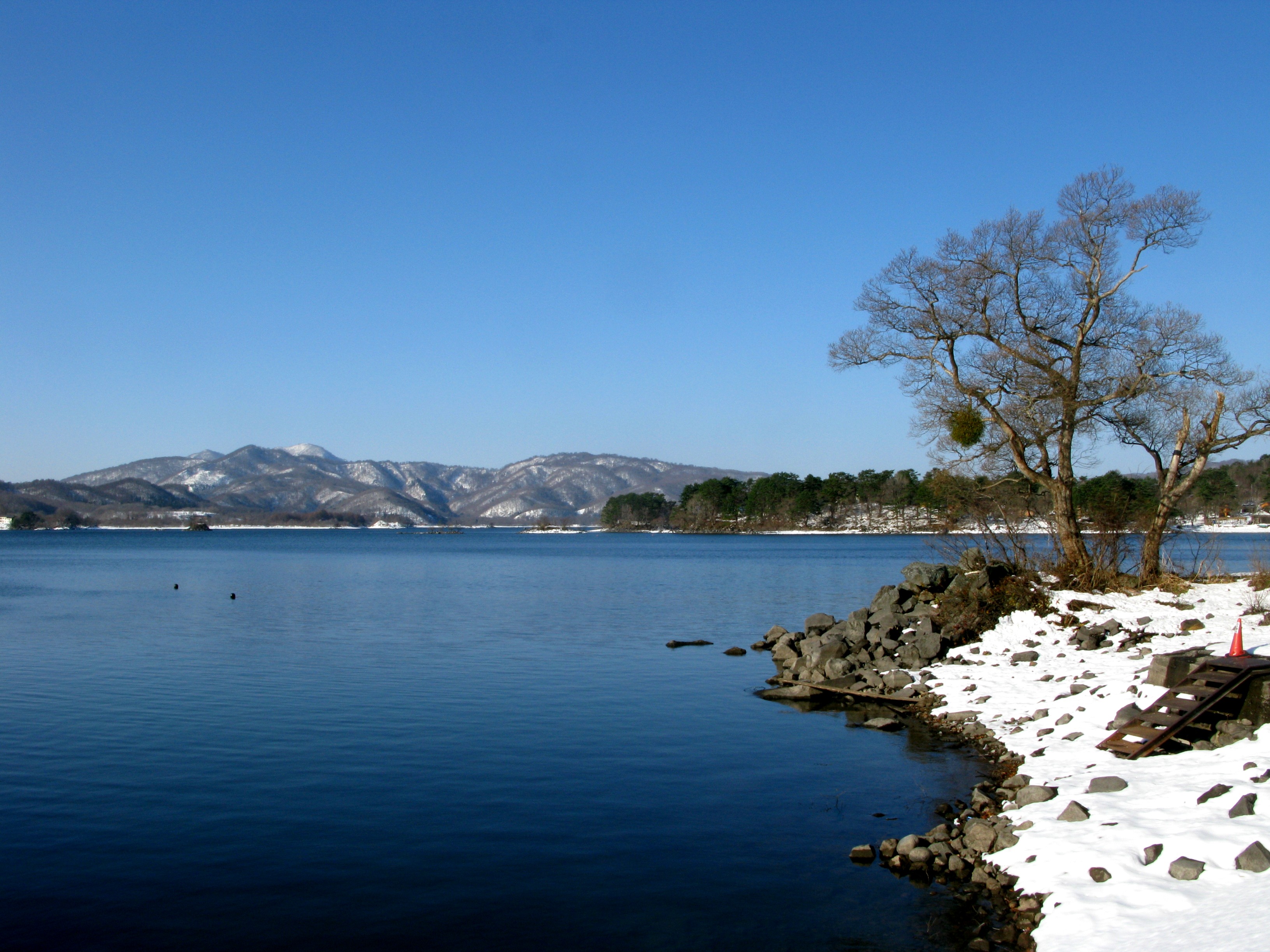 Lake Hibara, Fukushima pref., Japan