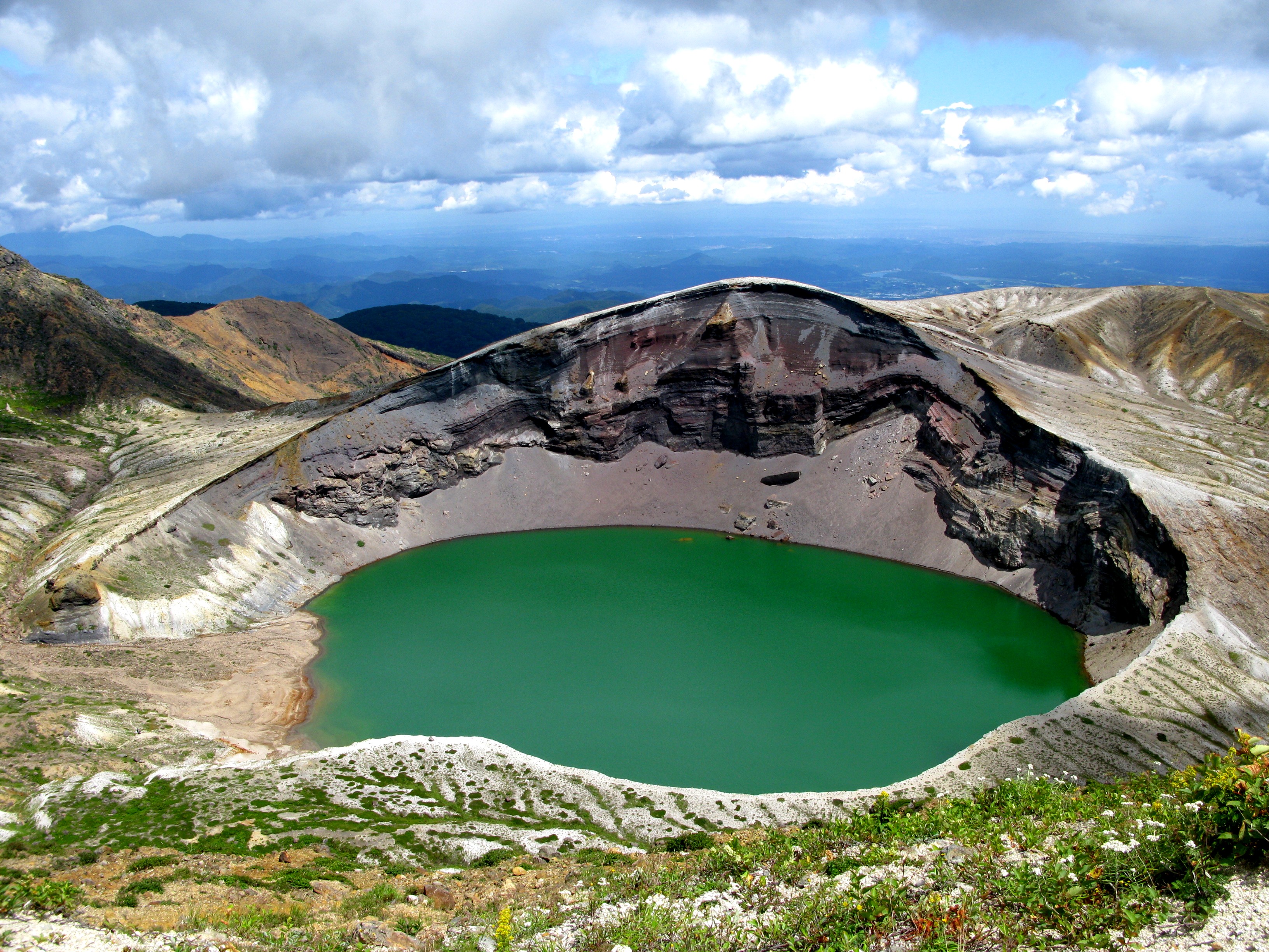 Mt. Zao, Lake Okama, Miyagi pref., Japan