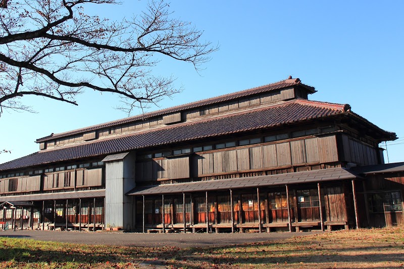 Sericulture building of the Matsugaoka kaikonjō in Tsuruoka, Yamagata Prefecture, Japan