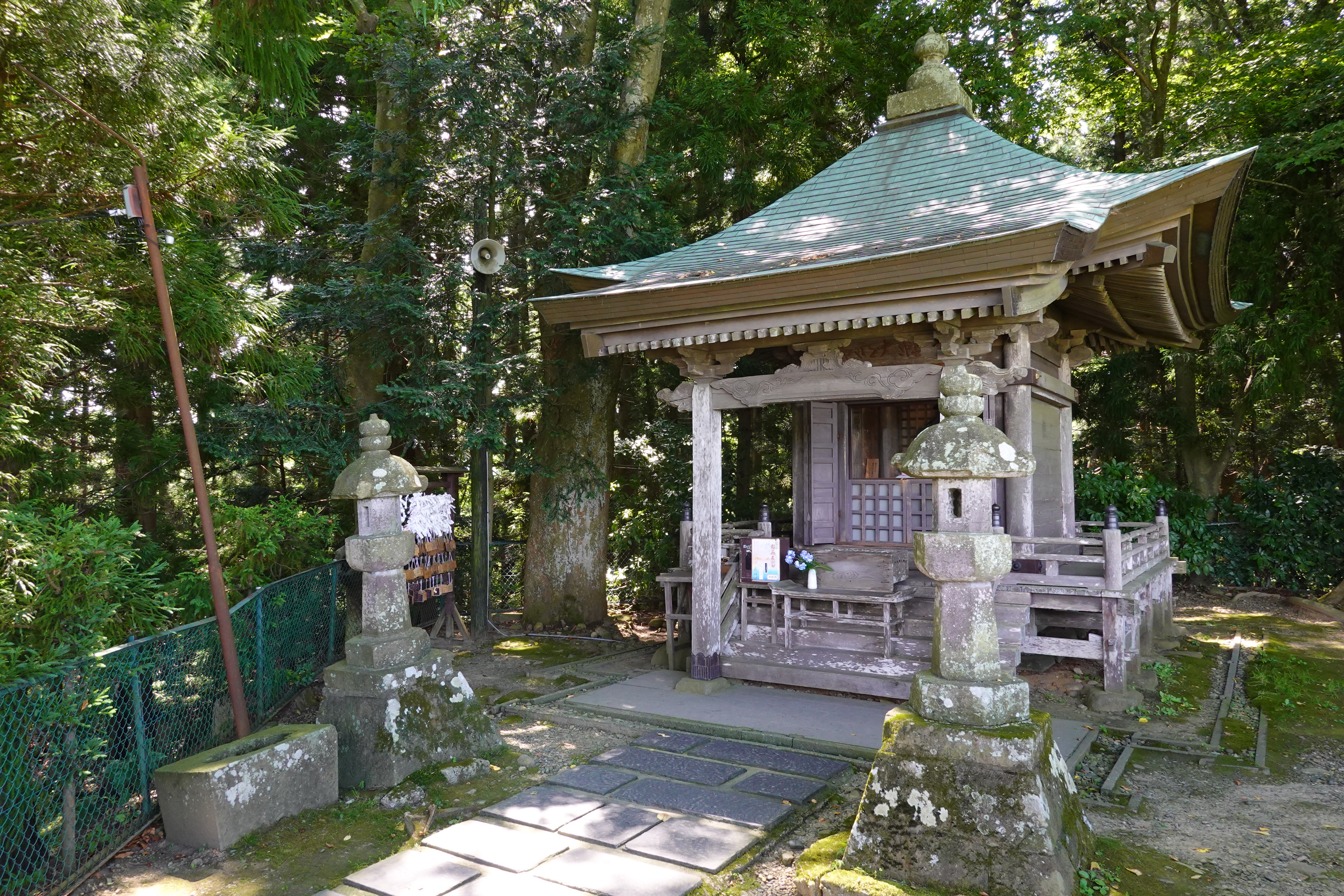 At Takadachi Gikeidō in Hiraizumi, Iwate prefecture, Japan