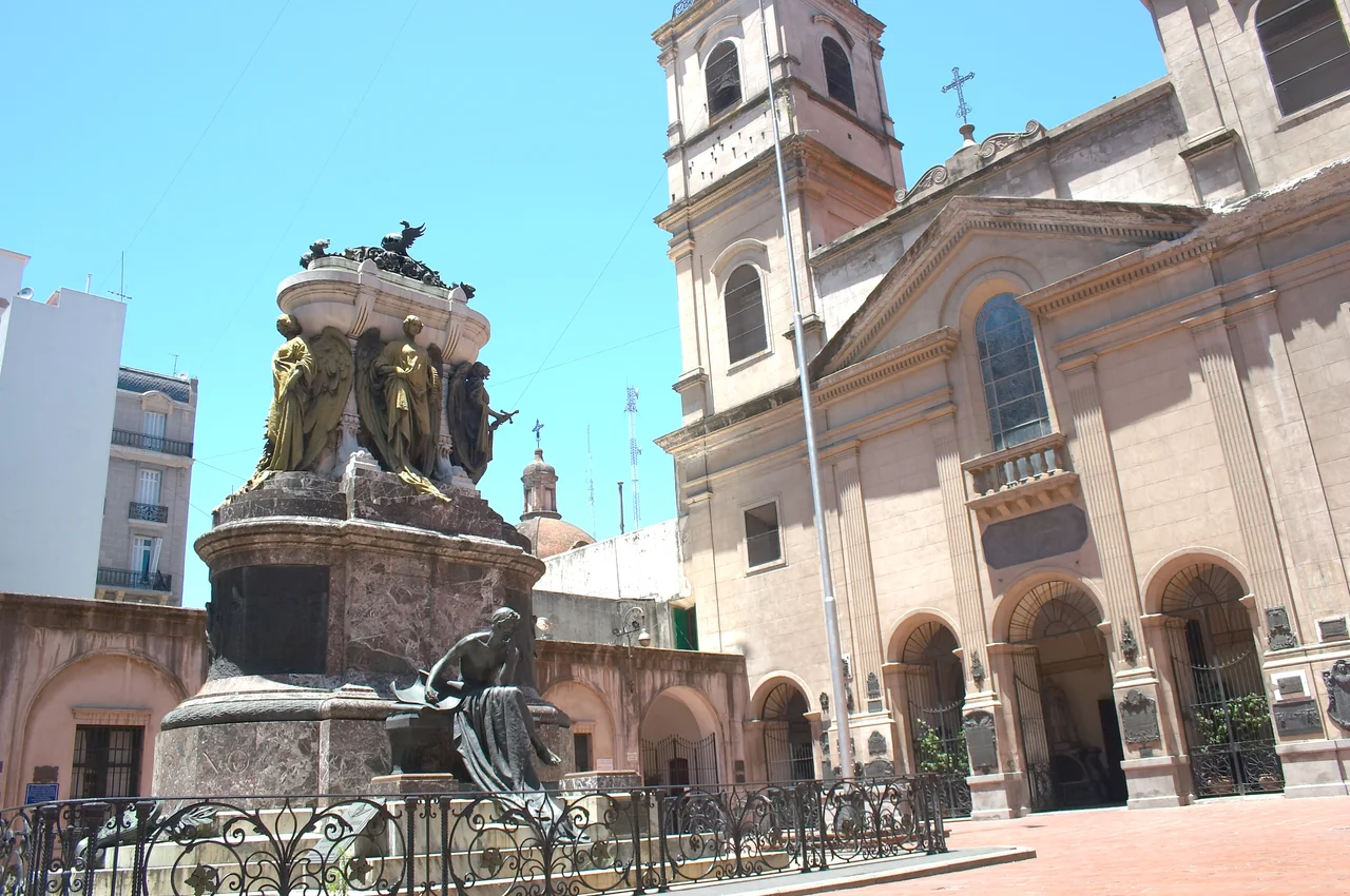 Manuel Belgrano's mausoleum, Buenos Aires, Argentina.