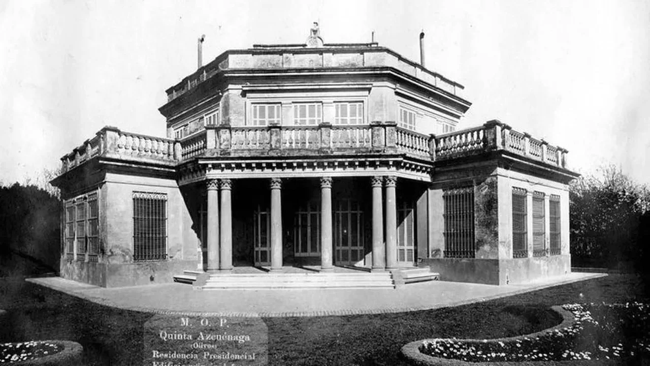 Presidential house in Olivos.