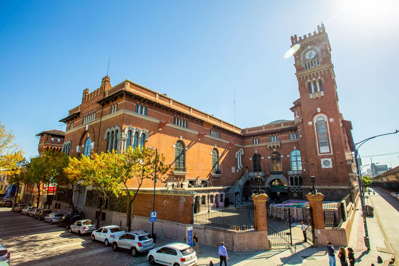 the building