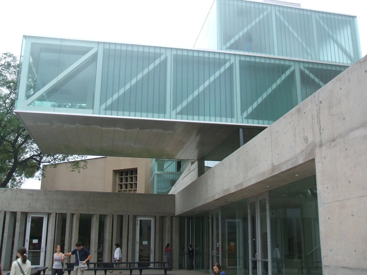 New wing of Emilio Caraffa Provincial Fine Arts Museum, on 411 Poeta Lugones Avenue in Córdoba (Argentina).