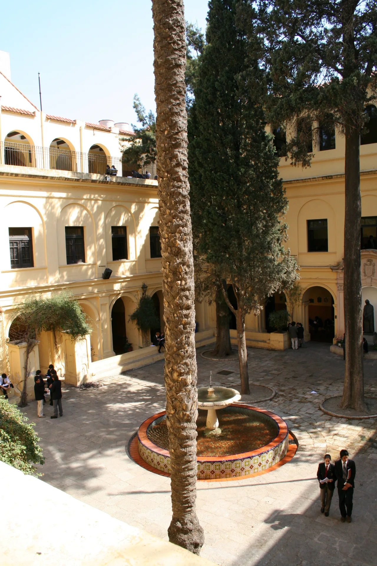 Colegio Monserrat courtyard, Córdoba, Argentina.