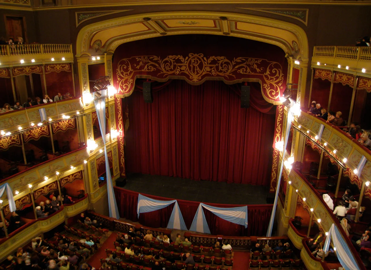 Concert hall, Teatro Libertador, Córdoba, Argentina.