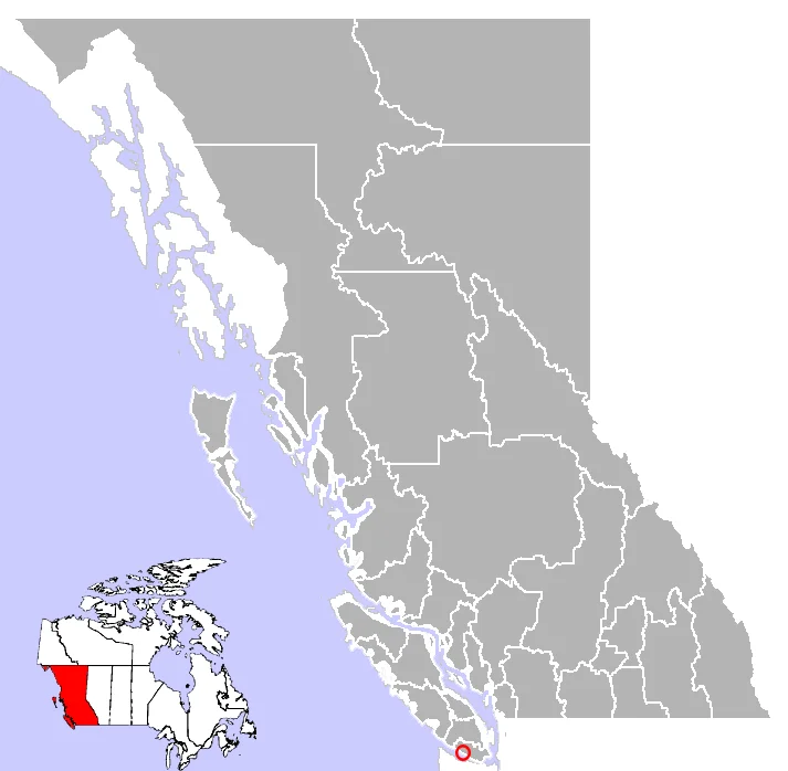River Jordan, British Columbia location.
