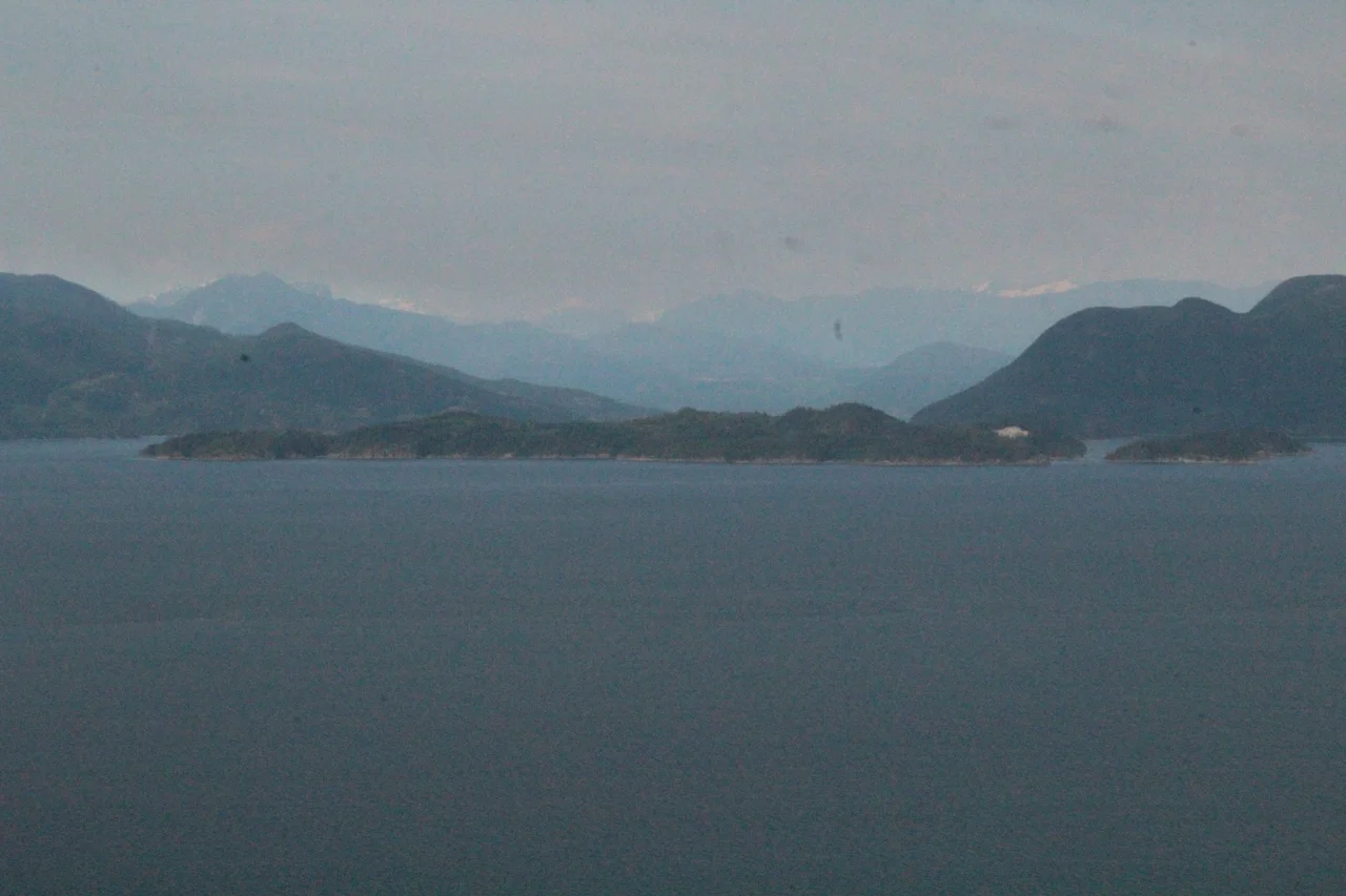 Hardy Island from a floatplane