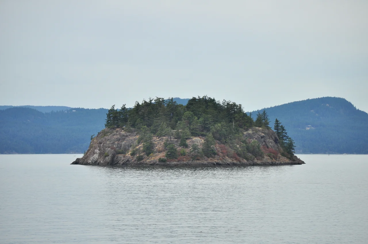 Willow Island, one of the San Juan Islands in Washington State, U.S.