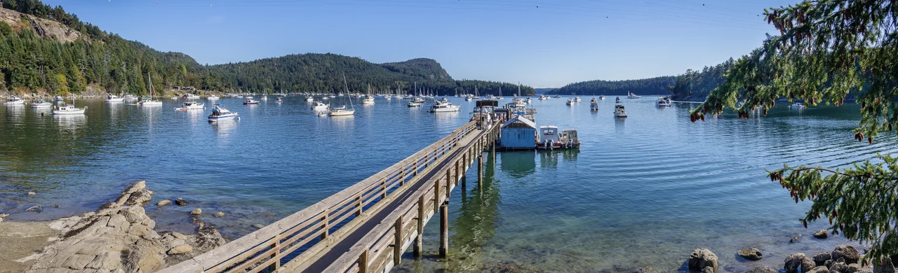 Montague Harbour Marine Provincial Park, on Galiano Island in British Columbia's Southern Gulf Islands