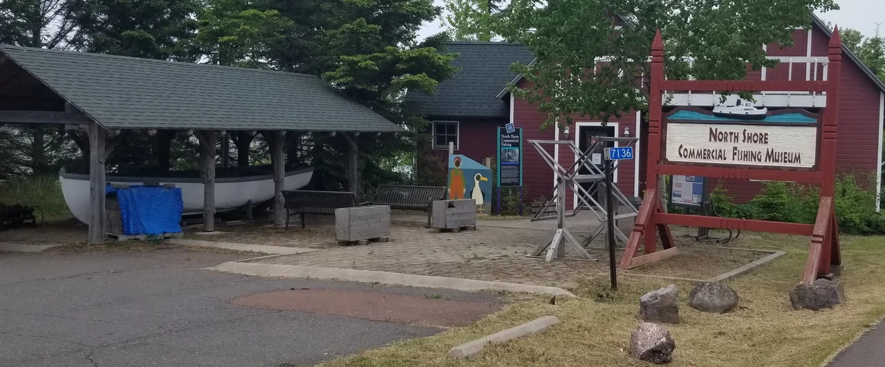 North Shore Commercial Fishing Museum, operated by the Tofte Historical Society, Tofte Minnesota, USA.