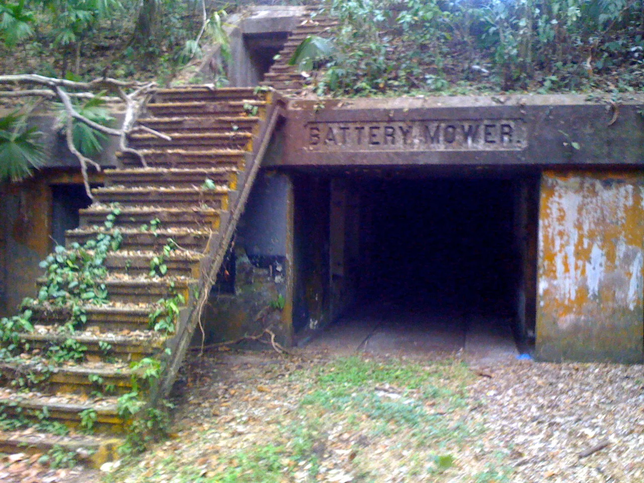 Battery Mower at Ft. Sherman, Panama