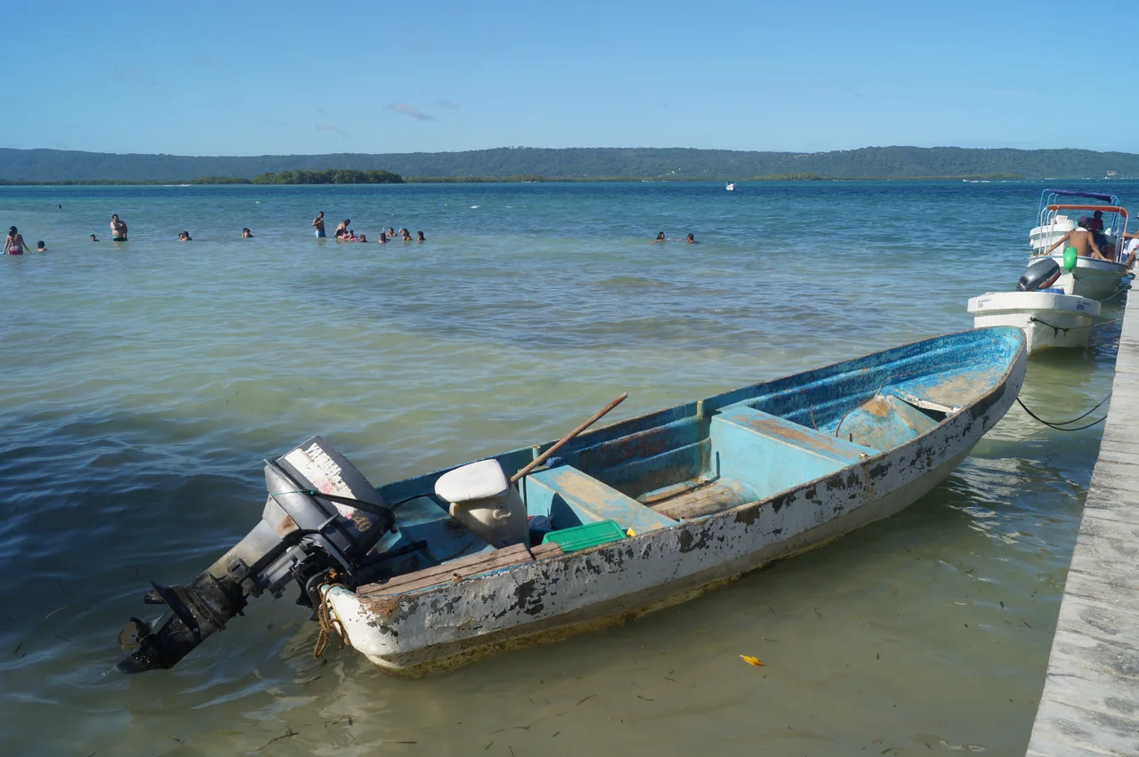 Cristal clear beach at Venezuela's Morrocoy National Park