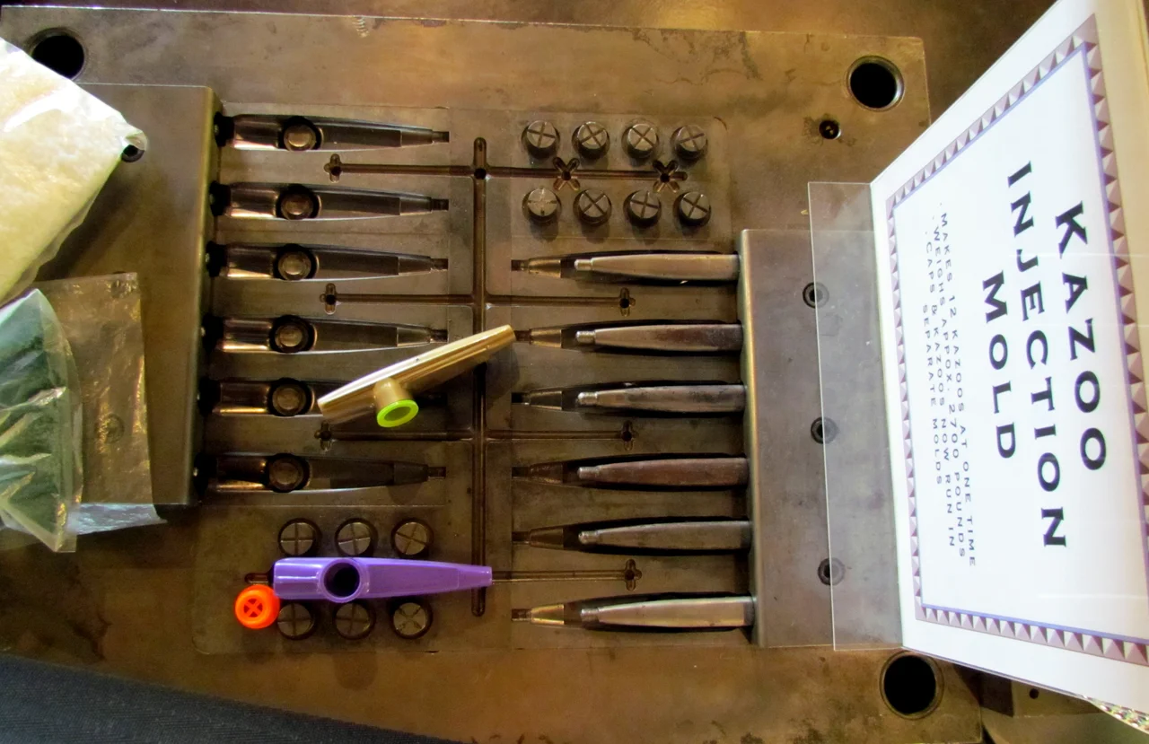 Kazoo museum in a kazoo factory. Take a short factory tour to watch them made and help make one as a souveiner.
