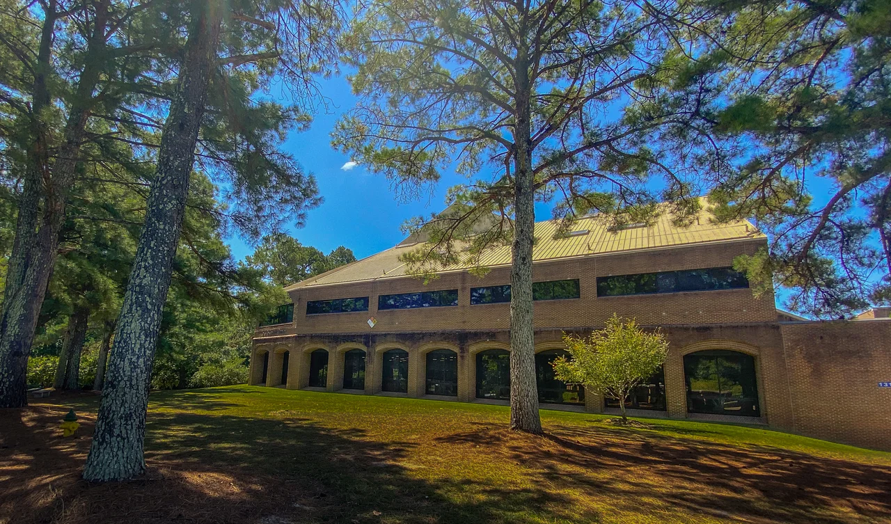 The Charles W. Chesnutt Library on the campus of FSU, NC