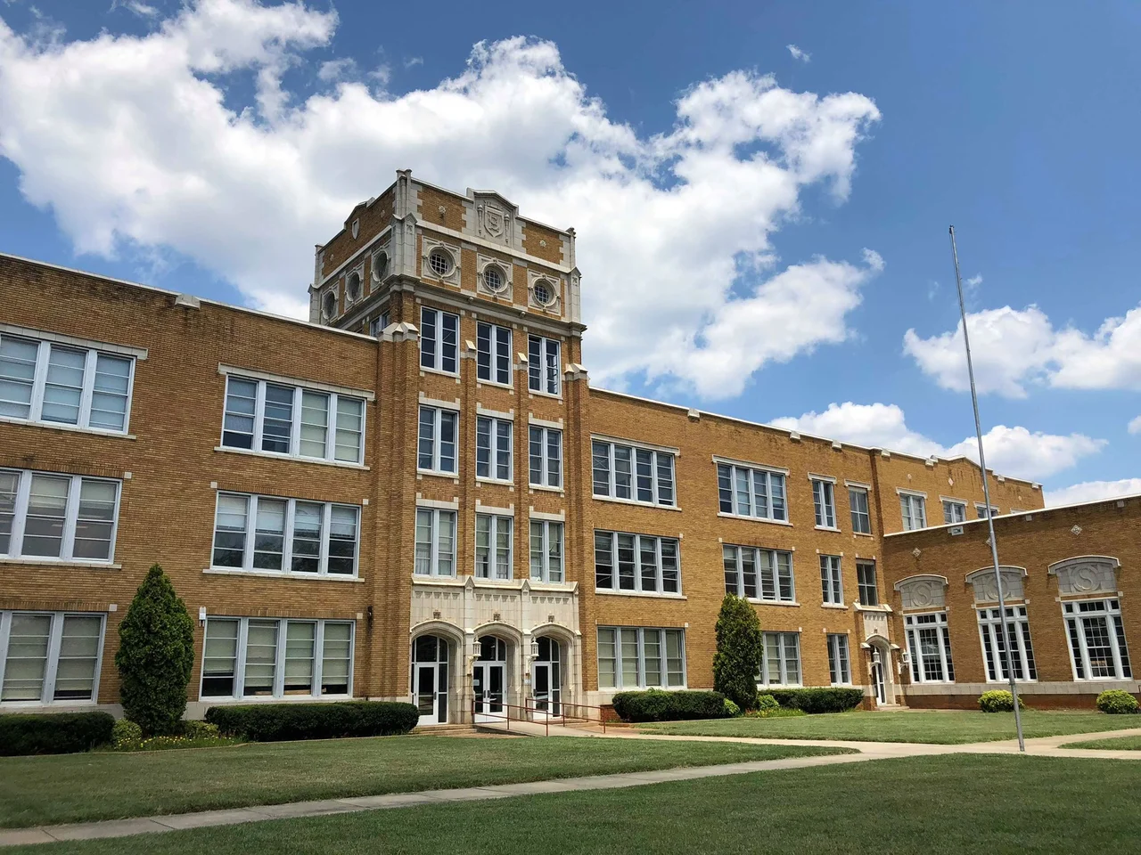 Salisbury High School. Salisbury, Rowan County, North Carolina.