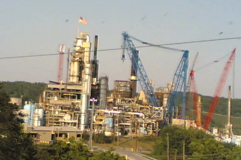 Marathon Oil Refinery located on United States Route 23 at Catlettsburg, Boyd County, Kentucky, United States
