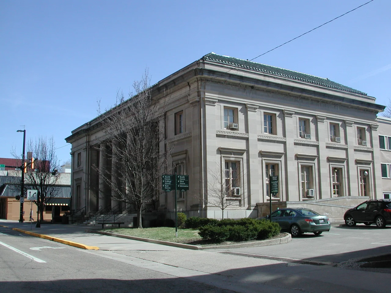 Haning Hall of Ohio University, formerly the Athens, Ohio post office