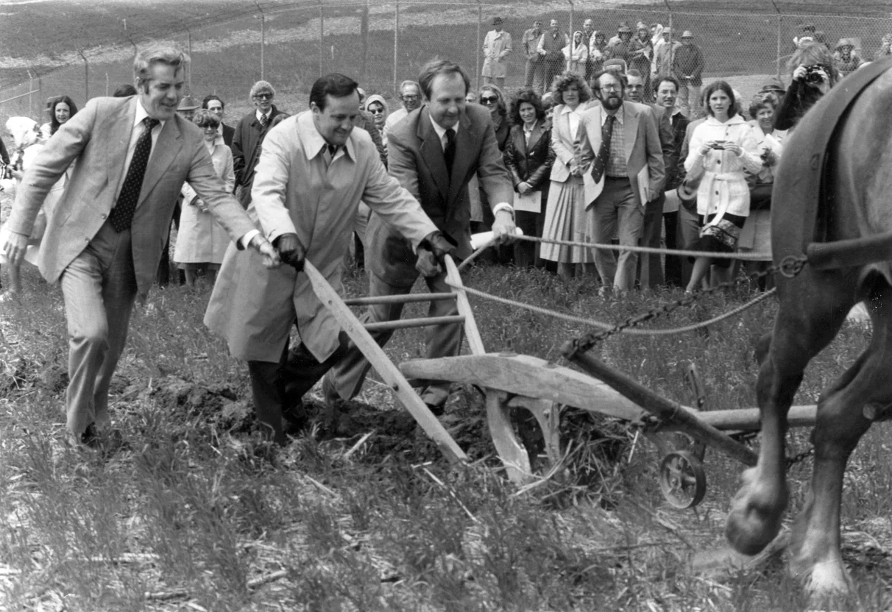The Virginia-Maryland Regional College of Veterinary Medicine broke ground on Virginia Tech's Blacksburg campus on April 16, 1979.