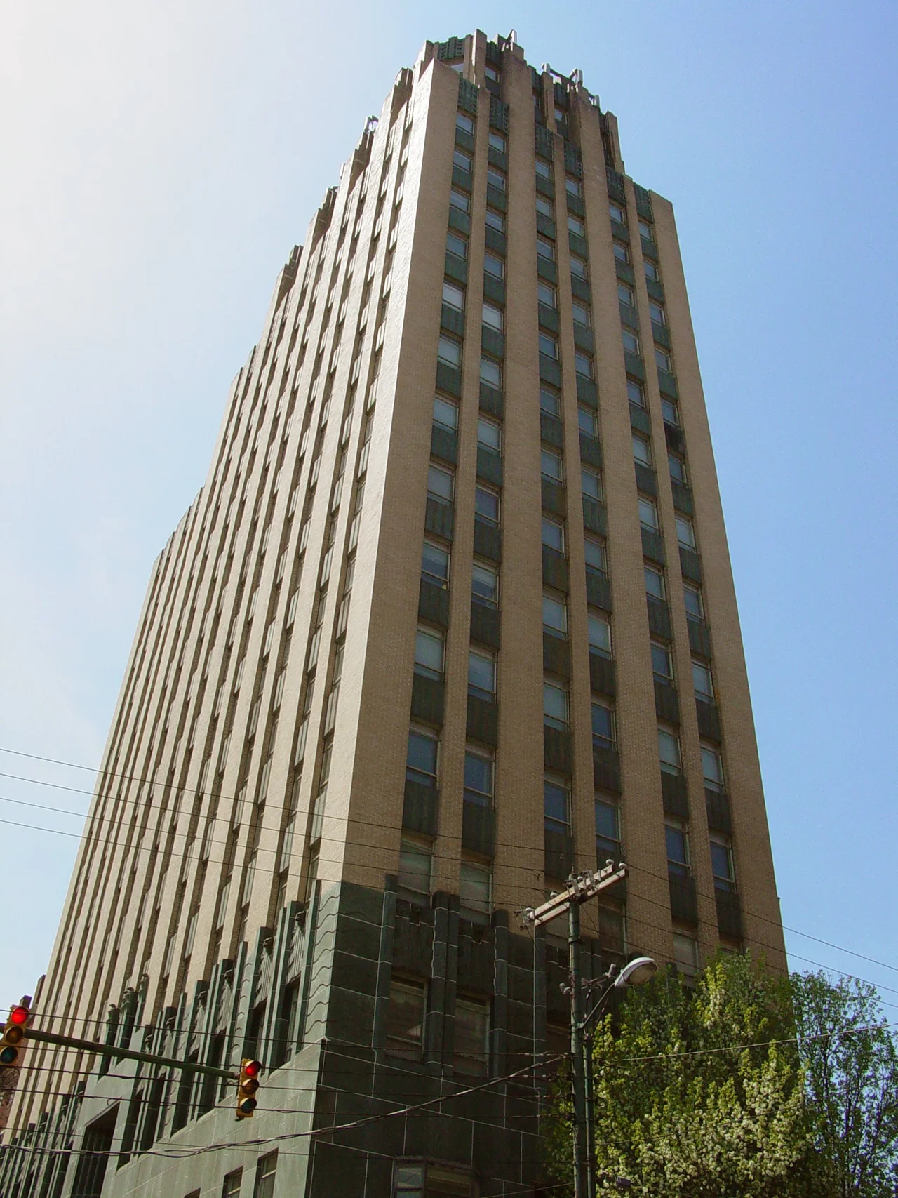 The Allied Arts Building in downtown Lynchburg, Virginia.