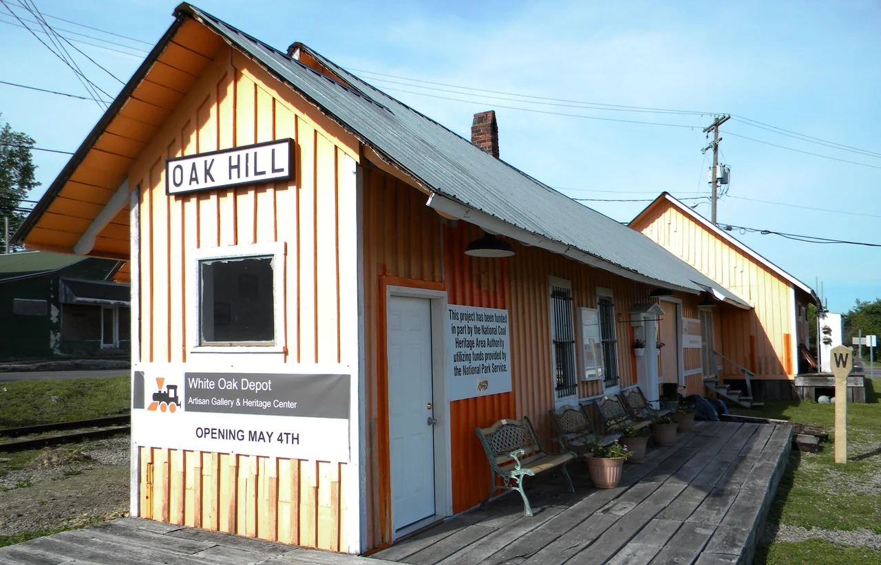 Oak Hill Train Depot, Mt Hope West Virginia