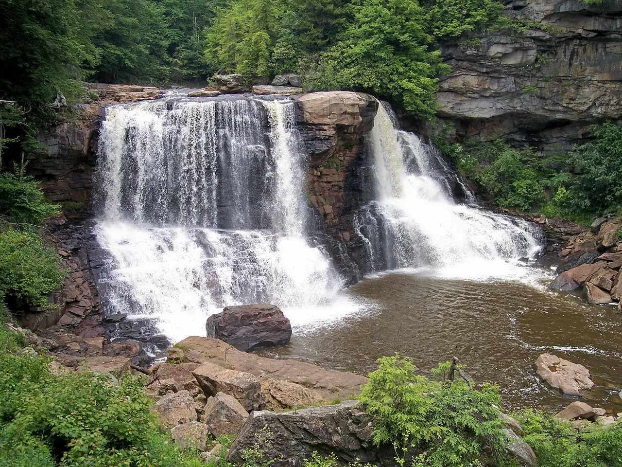 Blackwater Canyon, West Virginia (Photo from Lindy Point looking downstream)