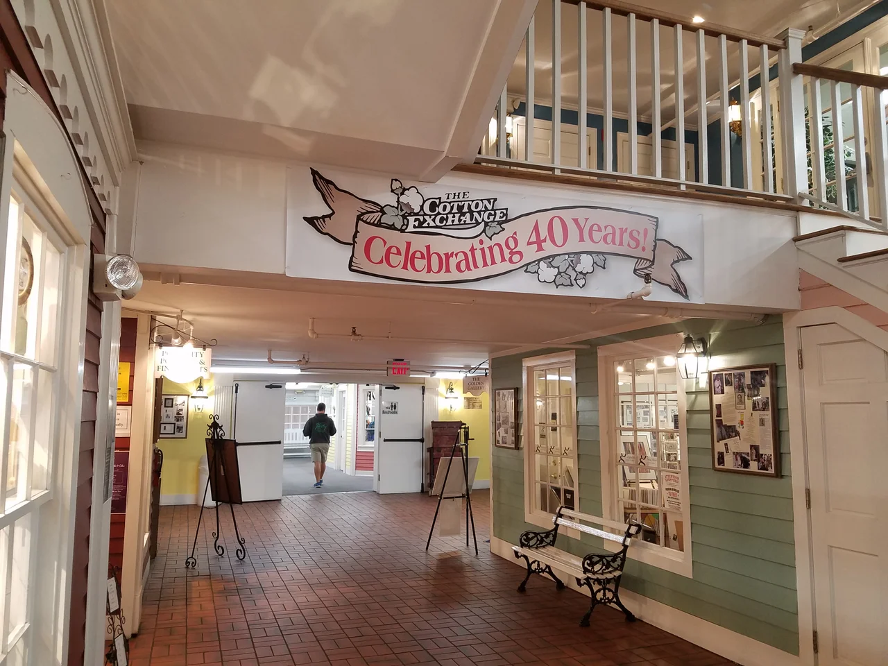 The Cotton Exchange in downtown Wilmington, North Carolina.
