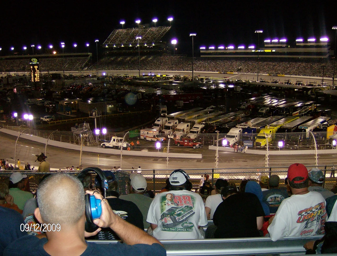 Richmond International Raceway during the 2009 Chevy Rock and Roll 400 held on September 12, 2009.