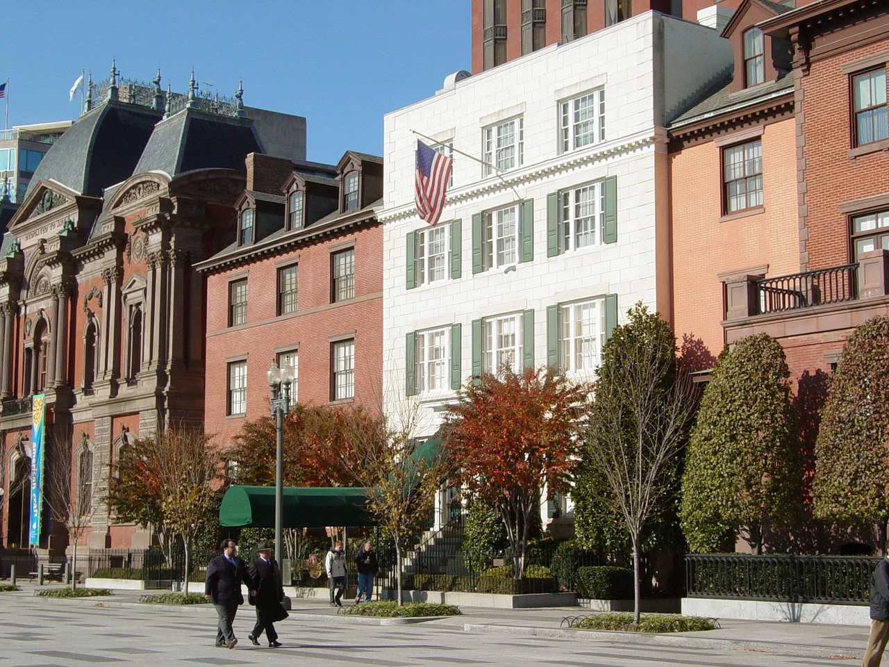 Blair House, the official state guest house for the President of the United States.
