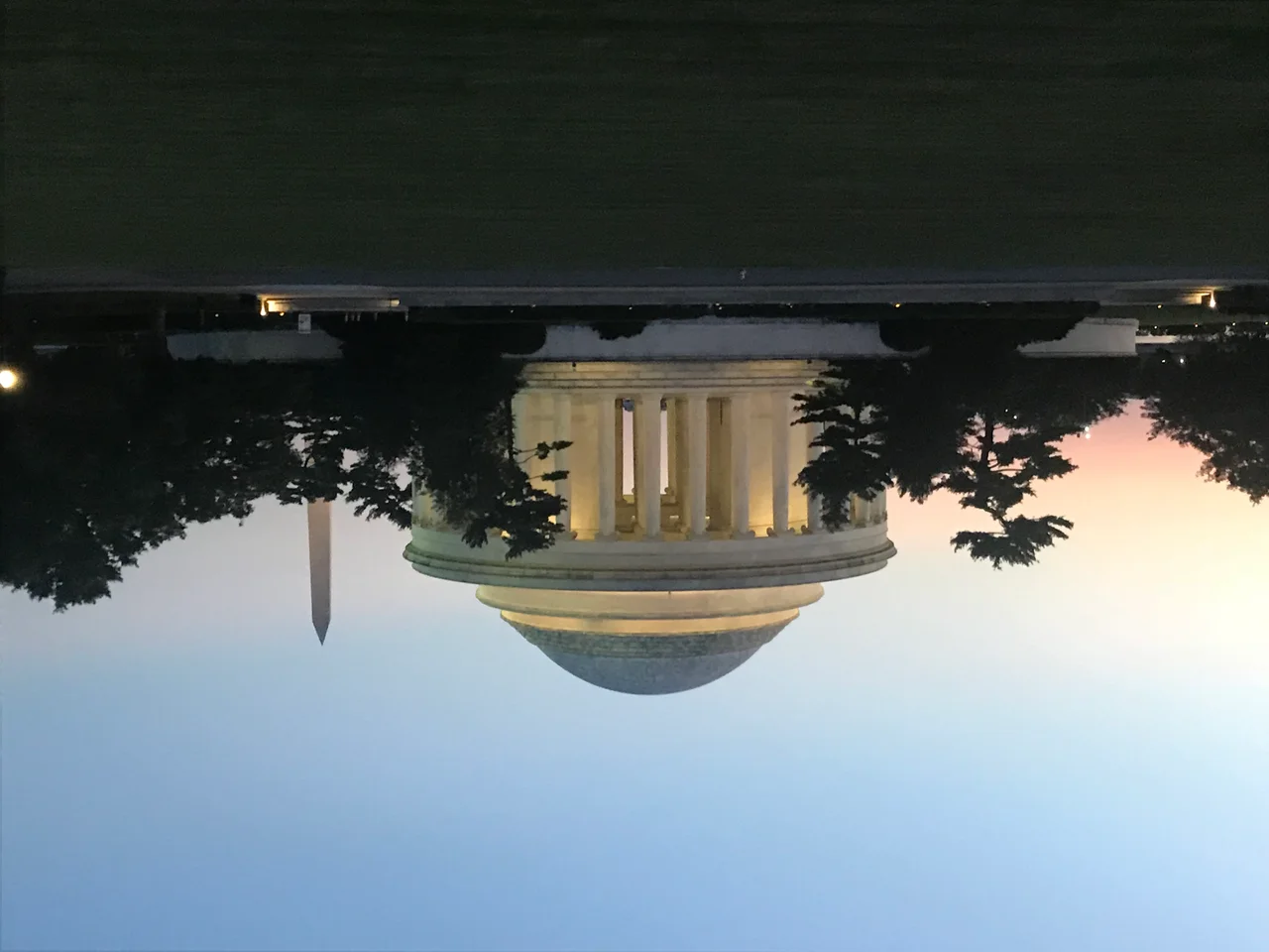 Picture of the Jefferson Memorial at sunset.
This is an image of a place or building that is listed on the National Register of Historic Places in the United States of America. Its reference number is 66000029 (Wikidata).