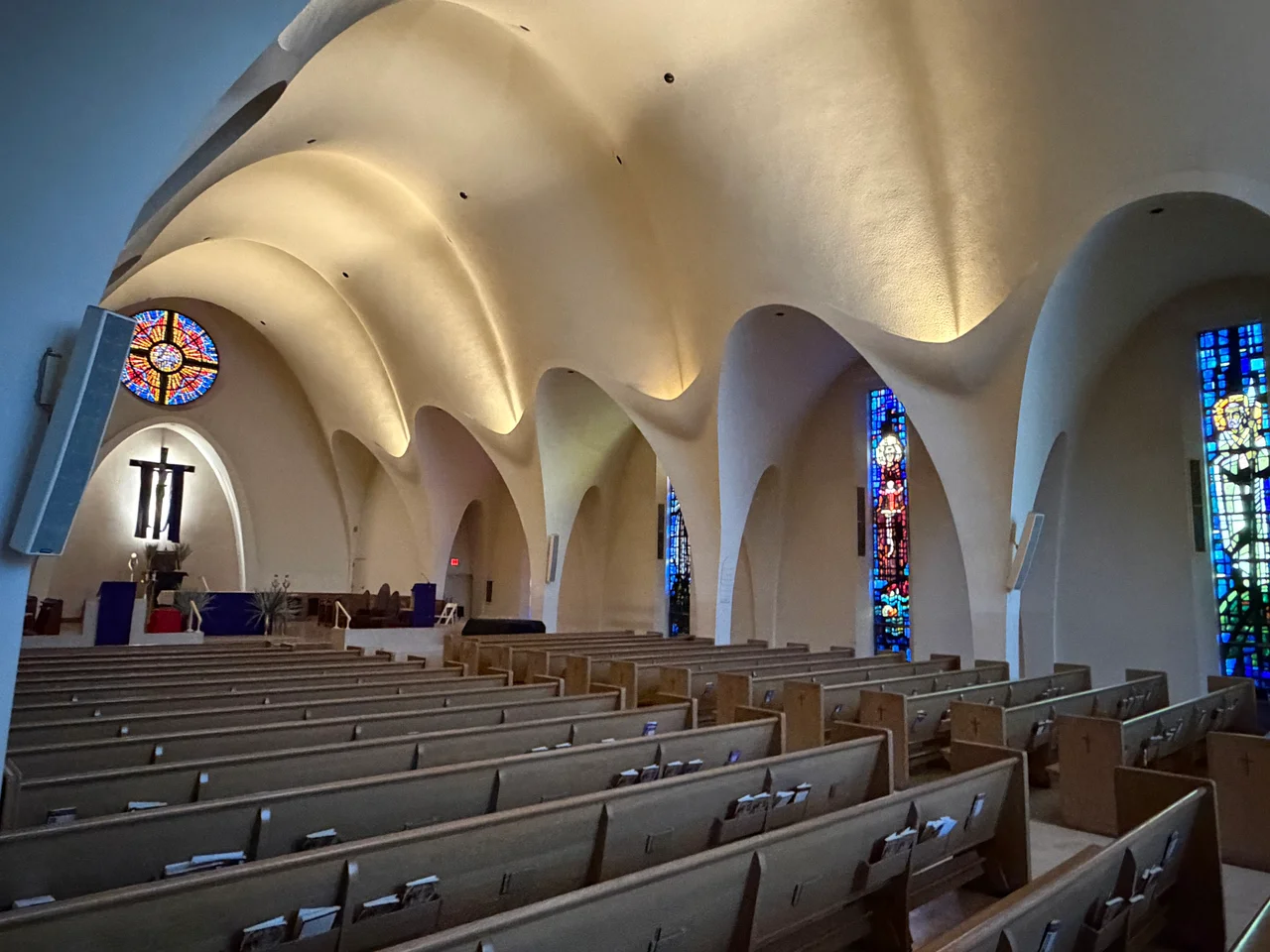 The nave of St. Stephen Martyr Catholic Church, Washington, D.C.