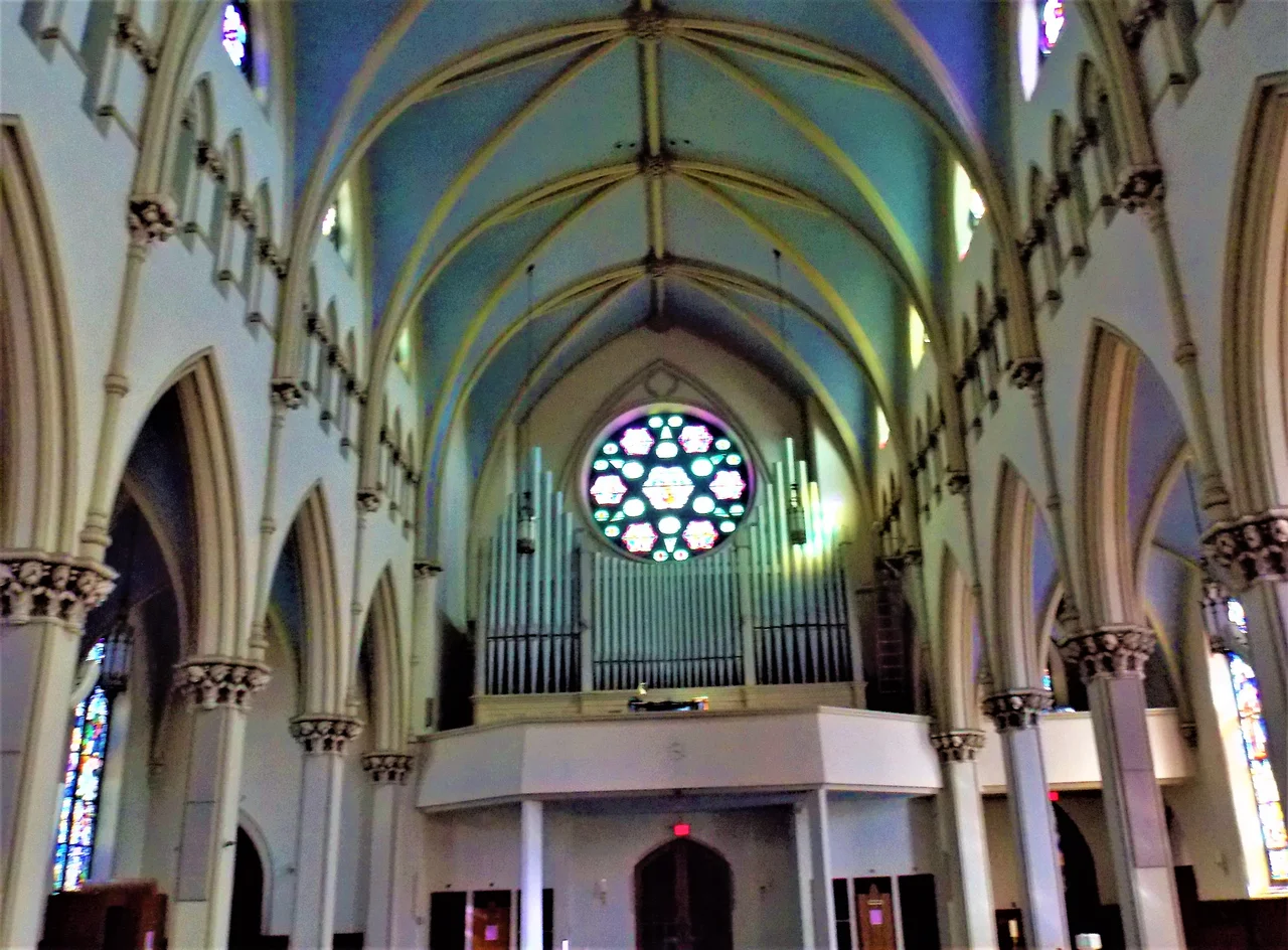 St. Dominic's Catholic Church on 6th Street SW in Washington, DC.