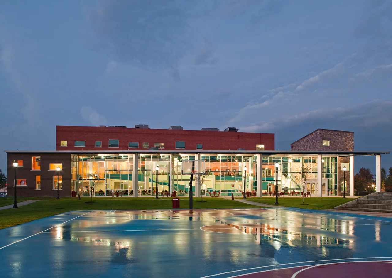 Delaware State University Student Center designed by Holzman Moss Bottino Architecture