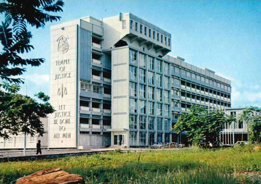 Temple of justice in Monrovia